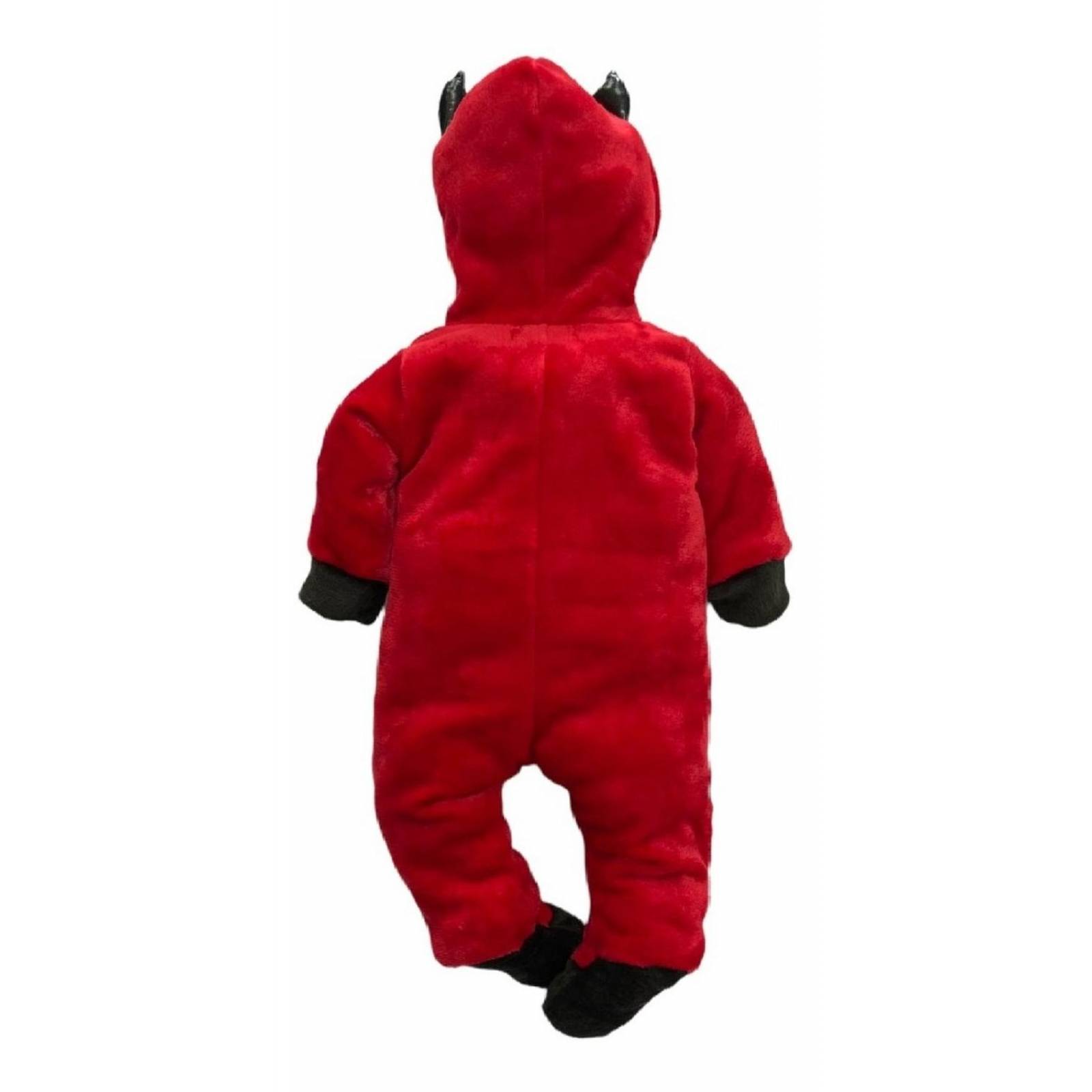 Mameluco Con Gorro Kiss Halloween Diablito 