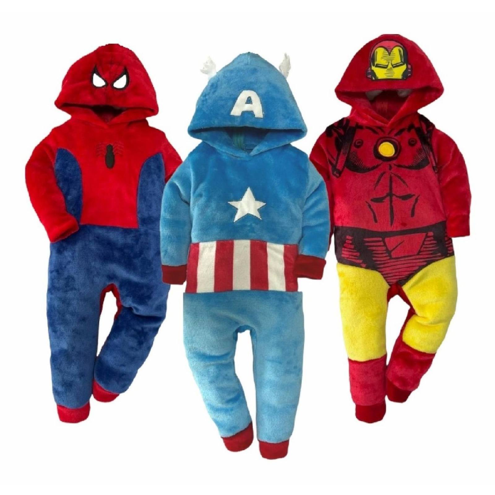 Marvel Spidey and His Amazing Friends - Conjunto de sudadera con capucha y  pantalón deportivo rojo para niños pequeños