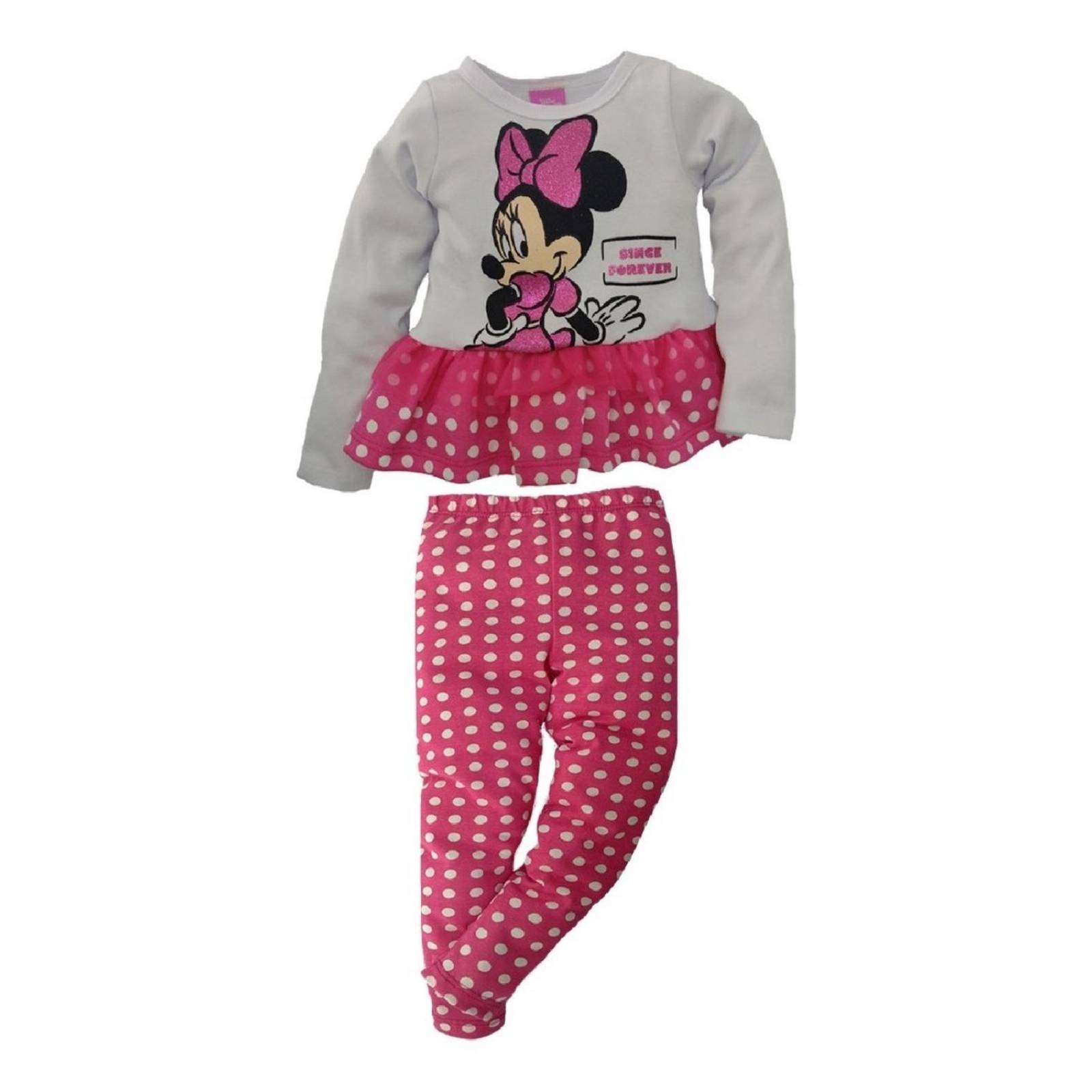 Conjunto Estampado Con Leggins Disney Minnie Mouse 