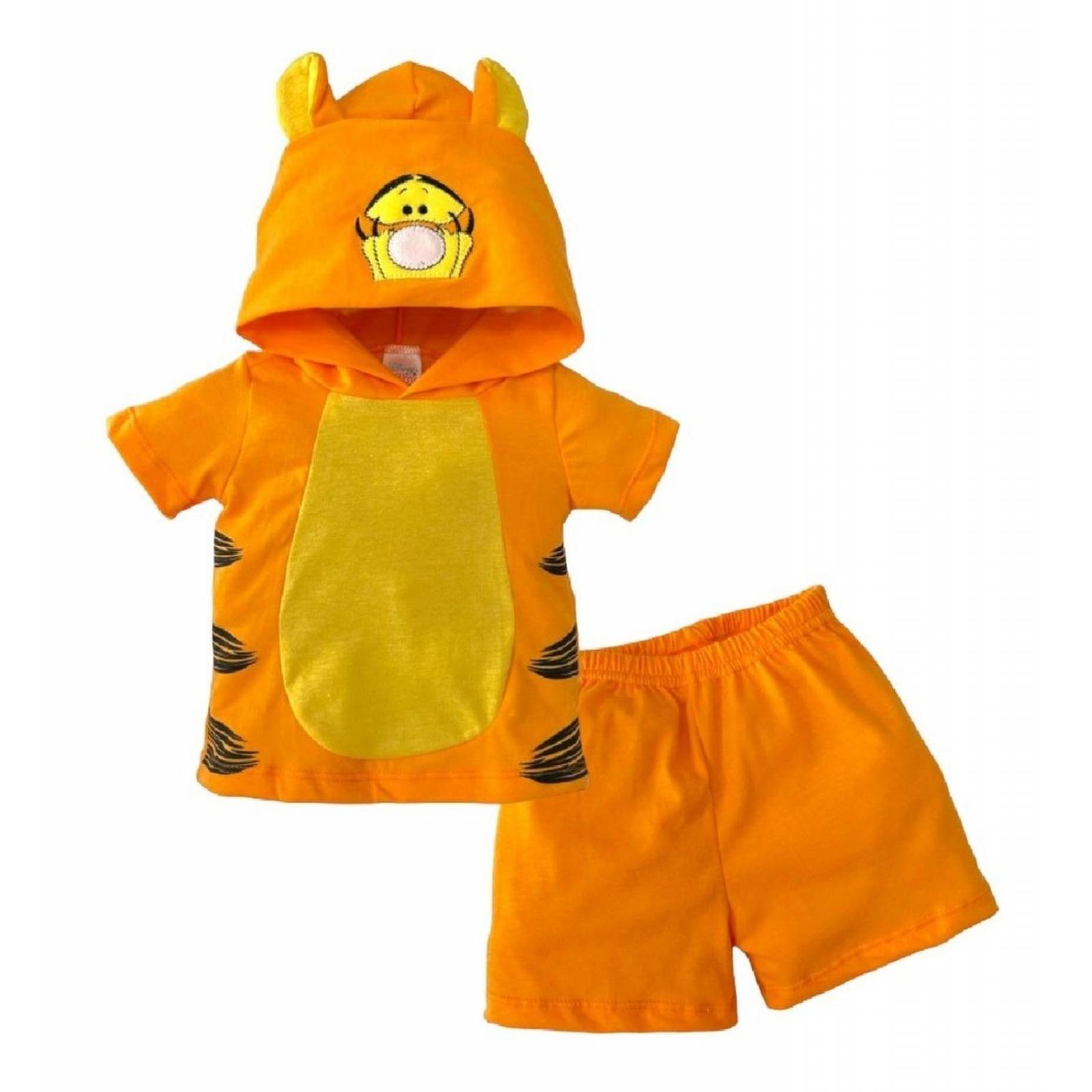 Conjunto Algodón Short Y Playera Con Estampado Disney Tigger 