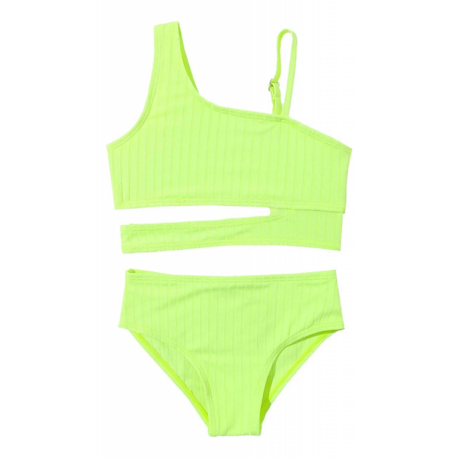 Traje De Baño De 2 Piezas Para Niña Conjunto De Bikini 