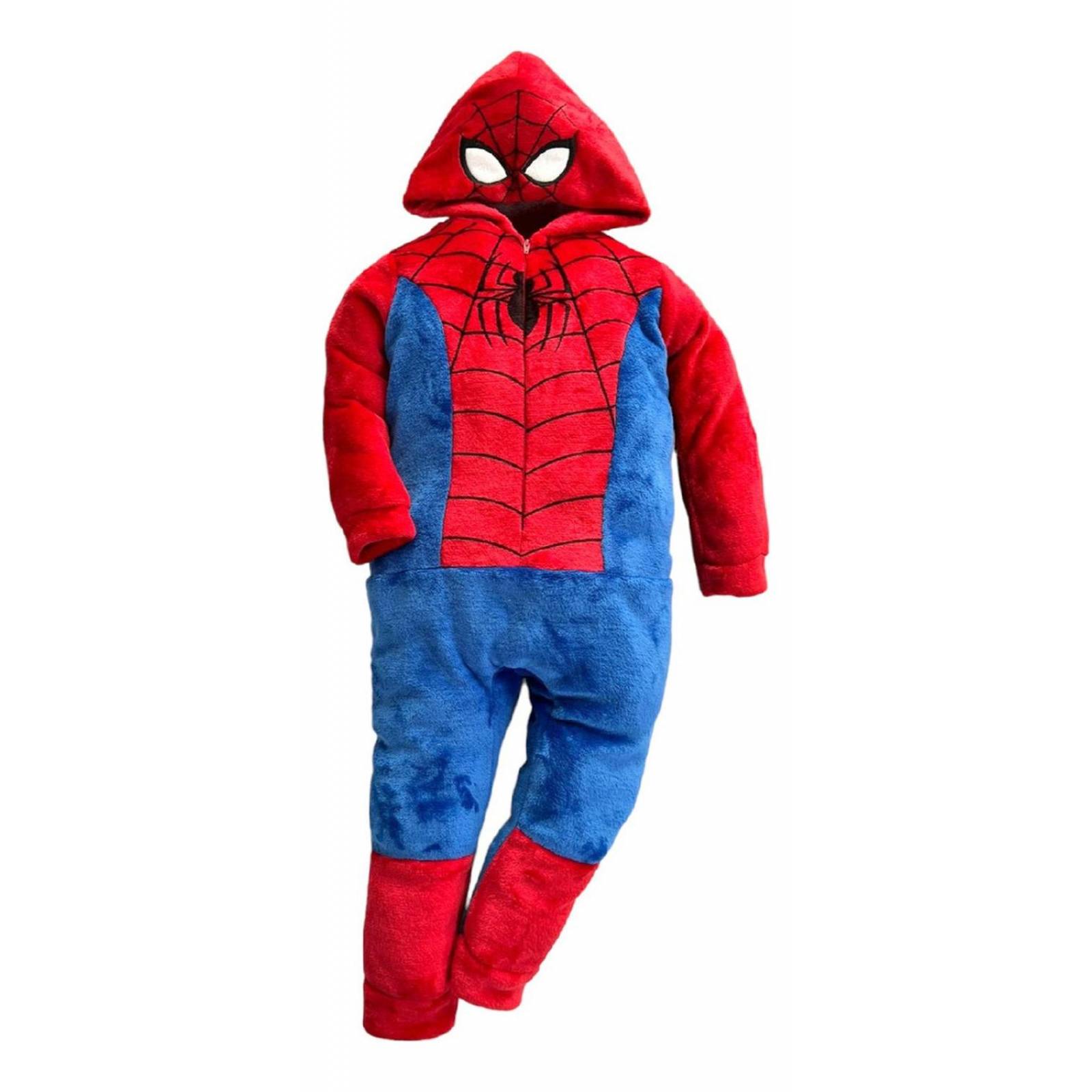 Mameluco Marvel Niño Con Gorro Bordado Spiderman 