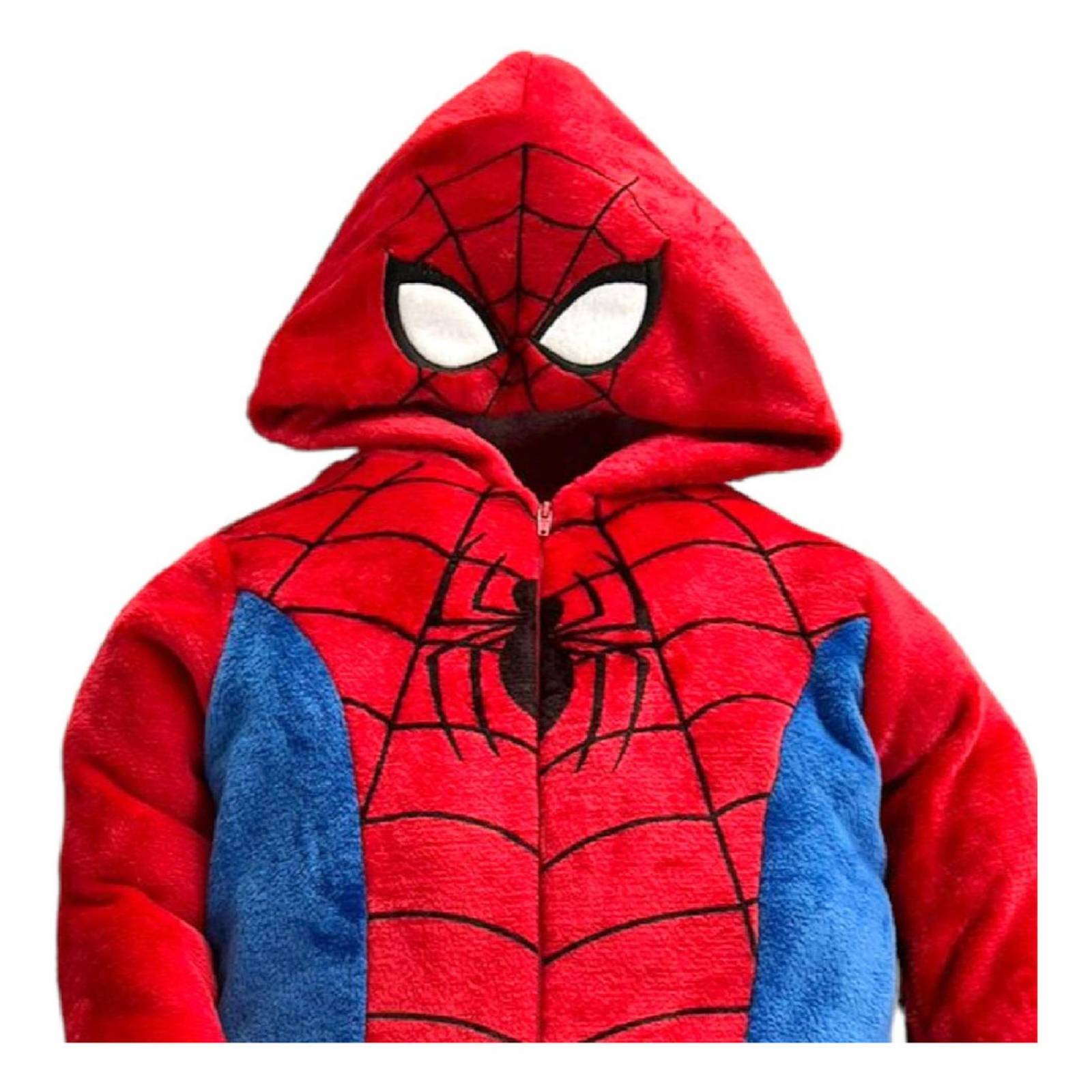 Mameluco Marvel Niño Con Gorro Bordado Spiderman 