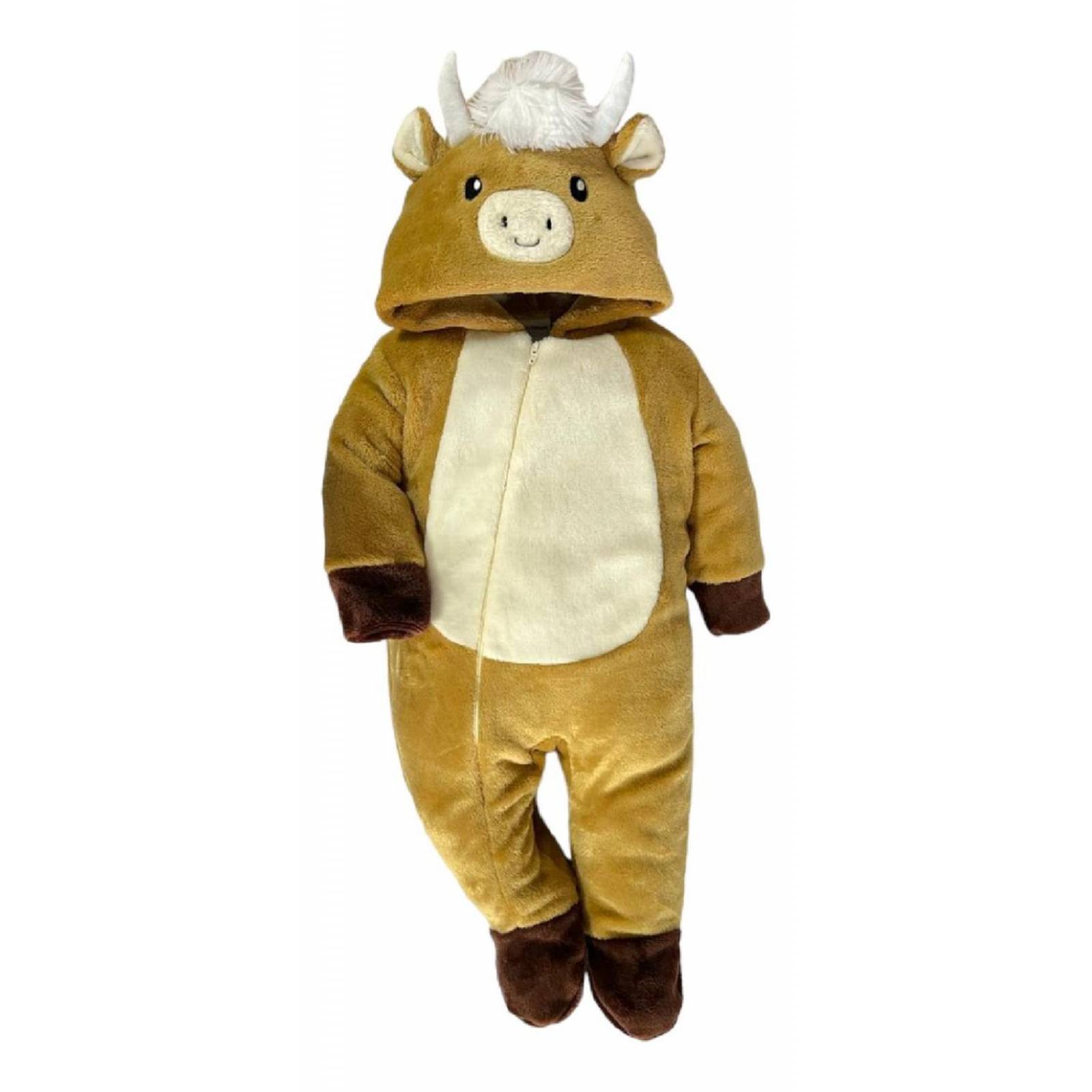 Mameluco Con Gorro Bordado Toro