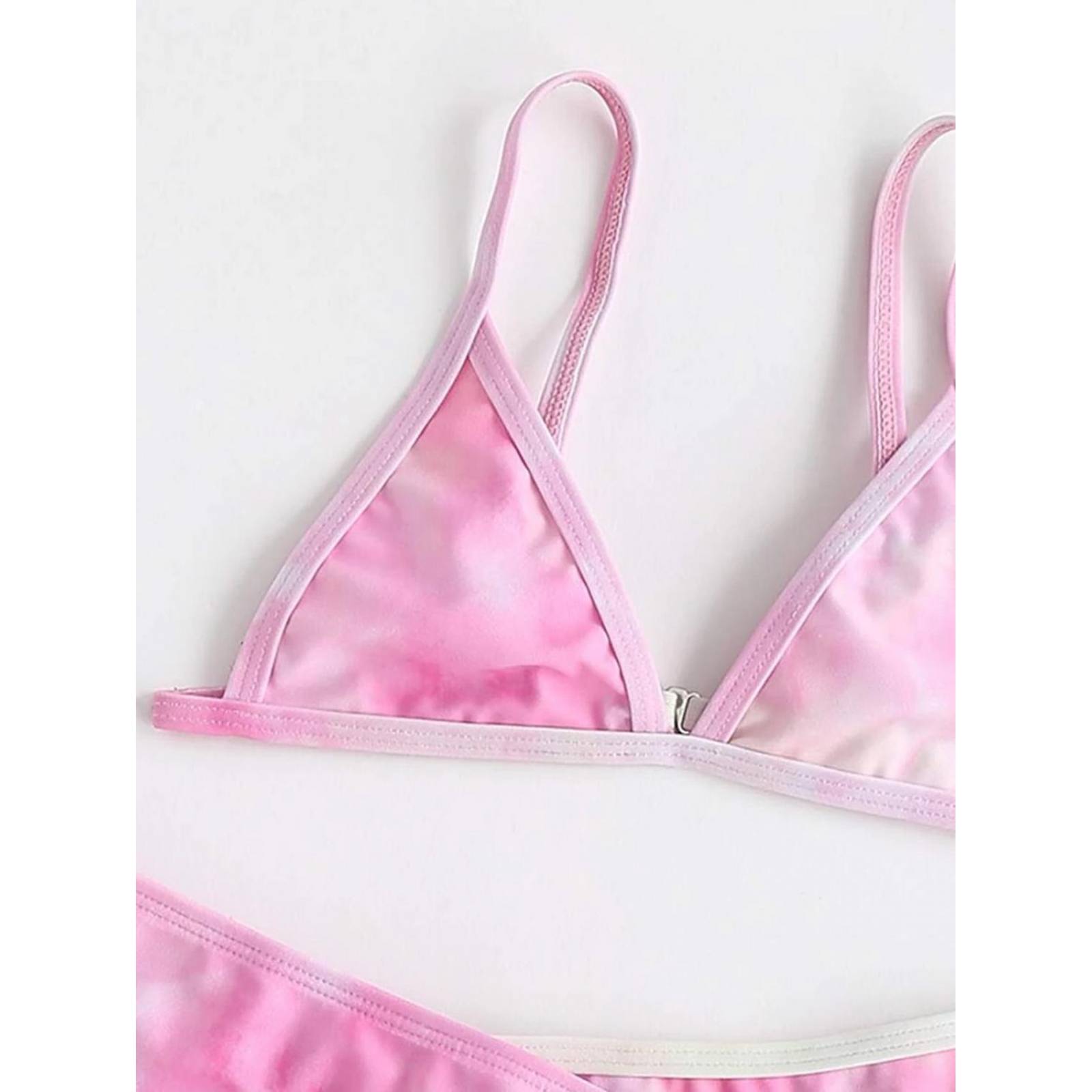 Conjunto De Traje De Baño De 3 Piezas Bikini Y Falda 