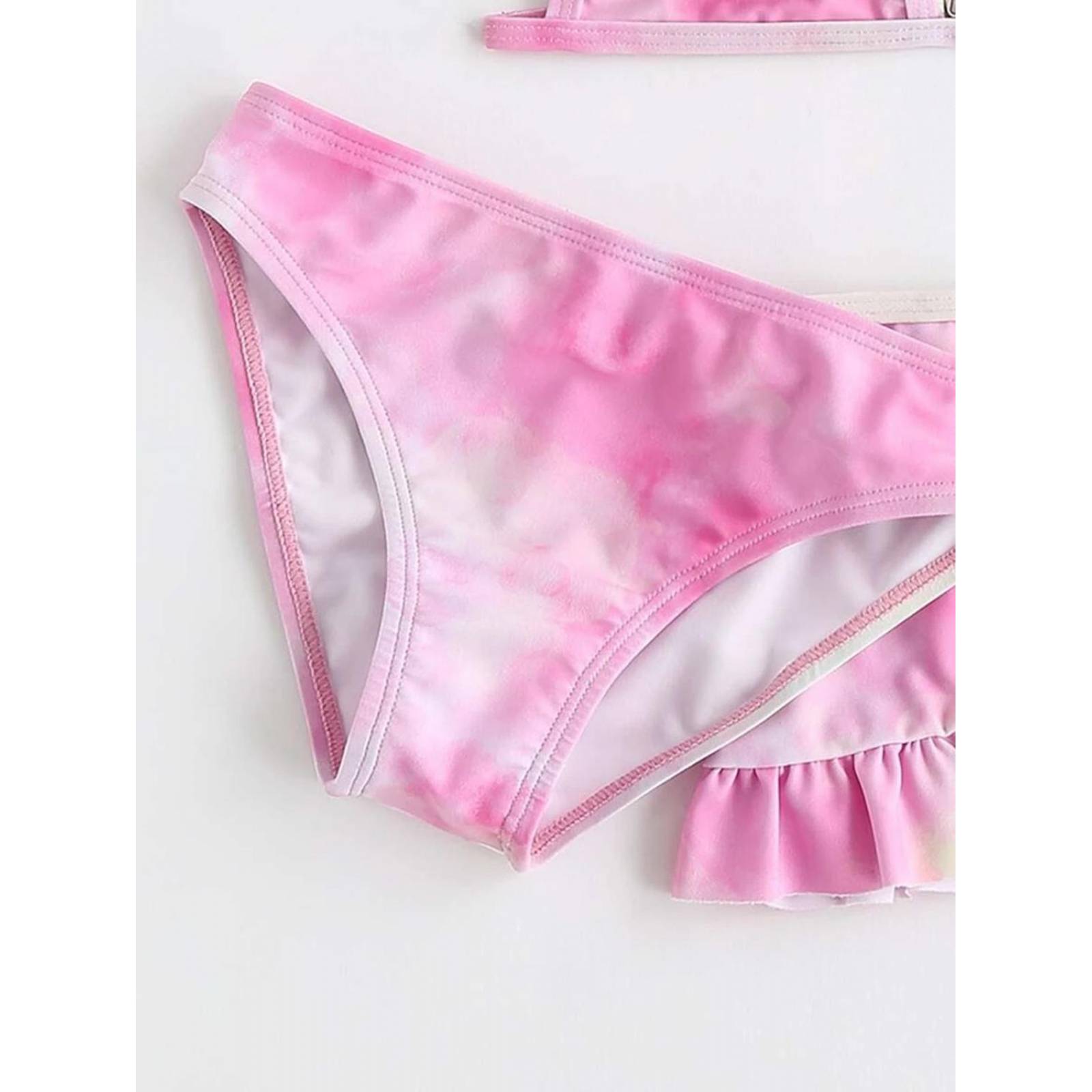Conjunto De Traje De Baño De 3 Piezas Bikini Y Falda 
