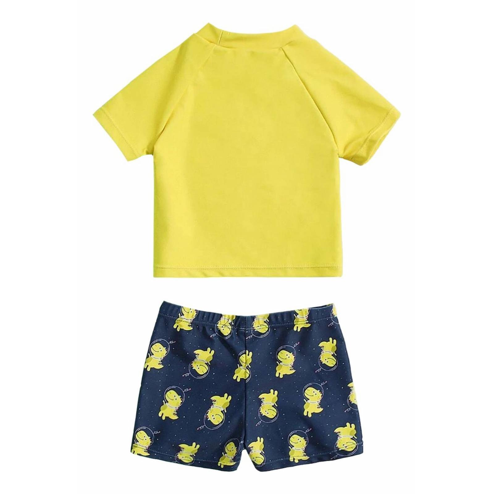 Conjunto 2 Piezas Playera Y Traje De Baño Dinosaurio 