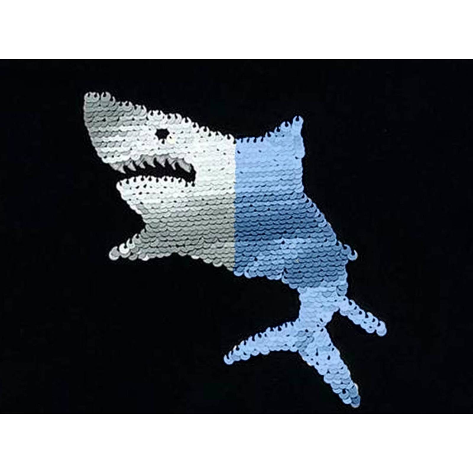 Conjunto Algodón Short Y Playera Con Aplicación Tiburón 