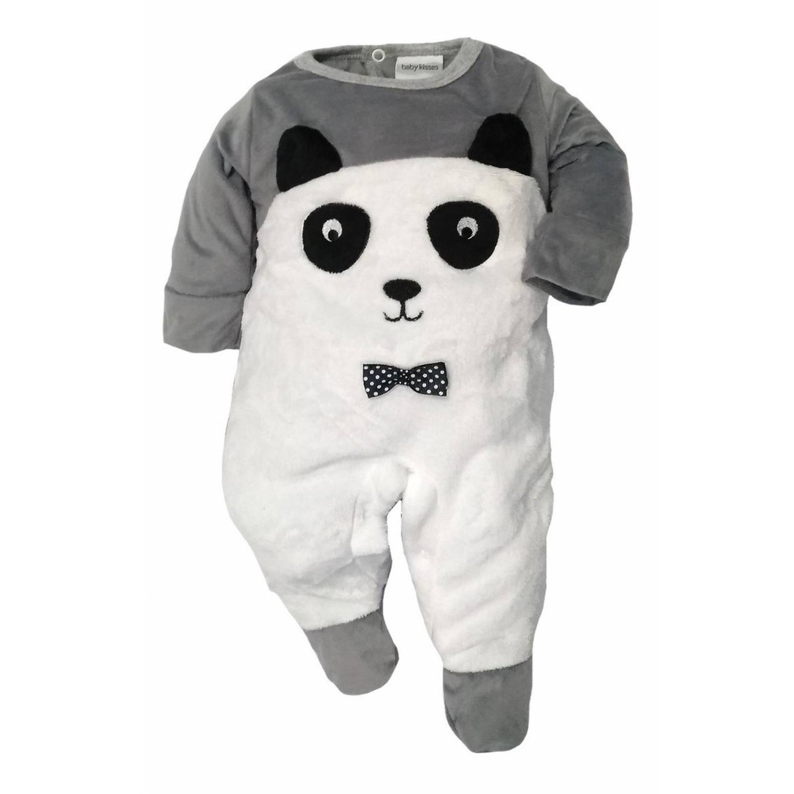 Mameluco Bordado Oso Panda 