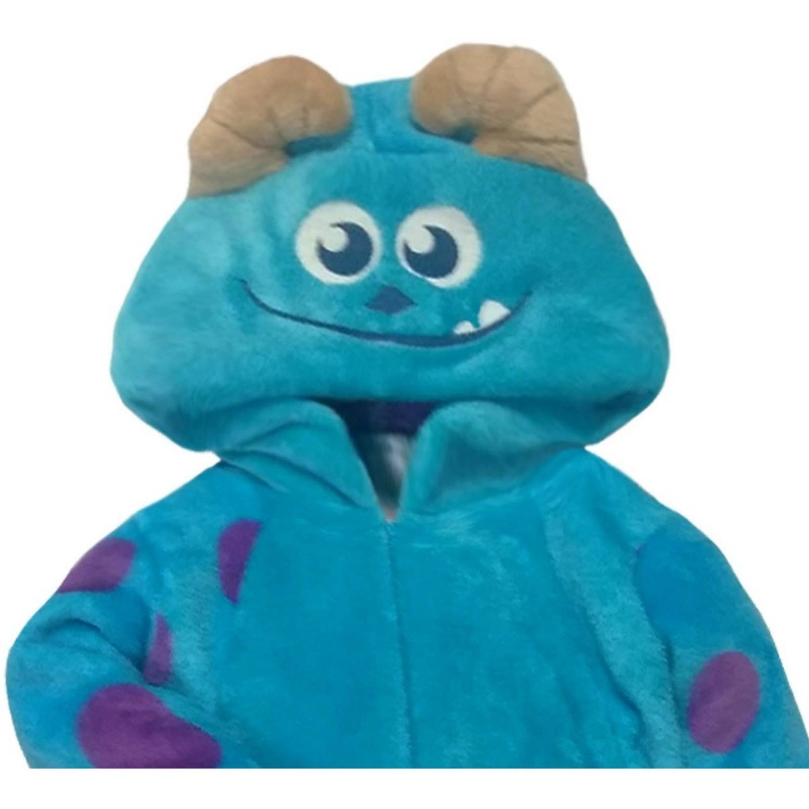 Mameluco Con Gorro Bordado Disney Monsters Sulley 