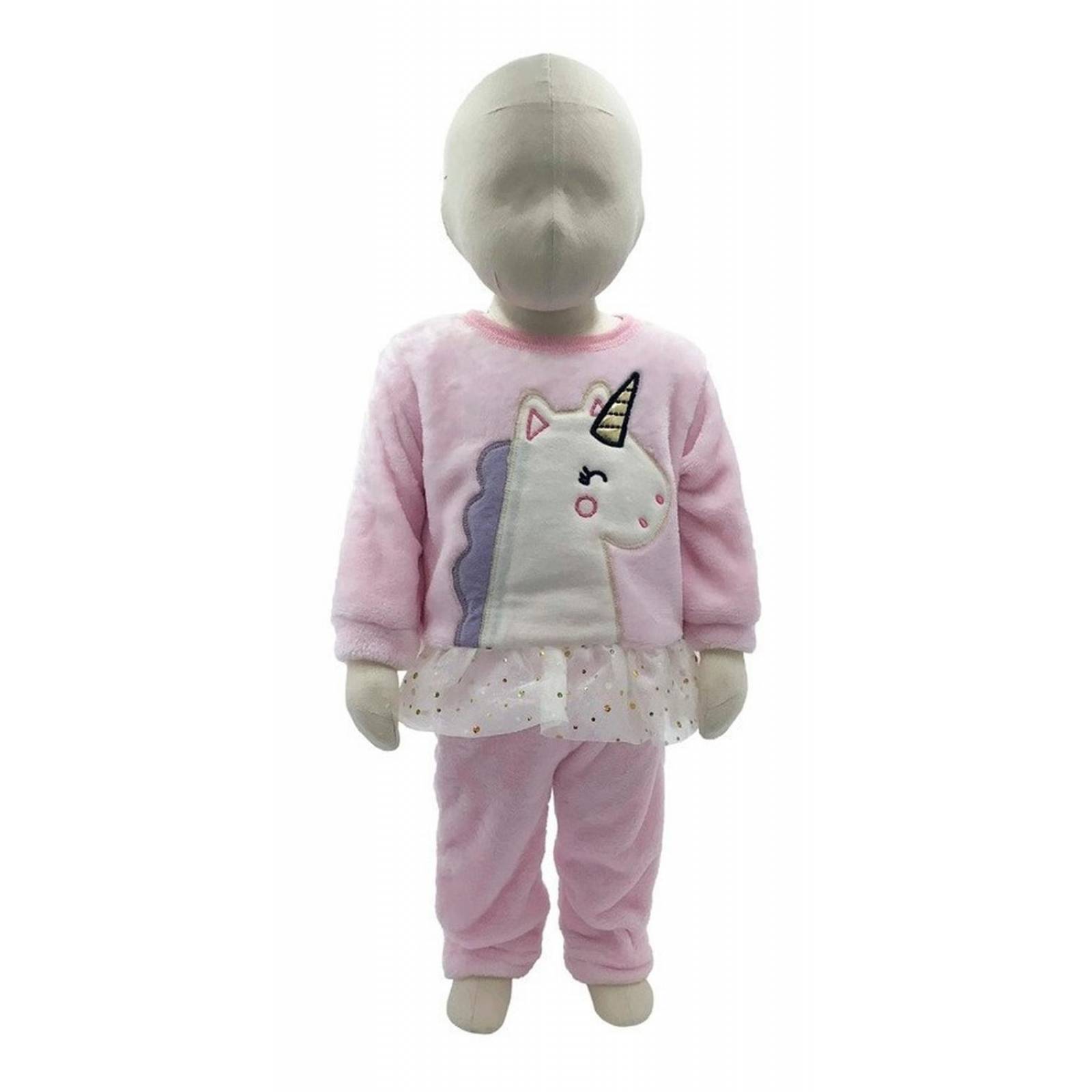 Conjunto Sudadera Con Bordado Unicornio 