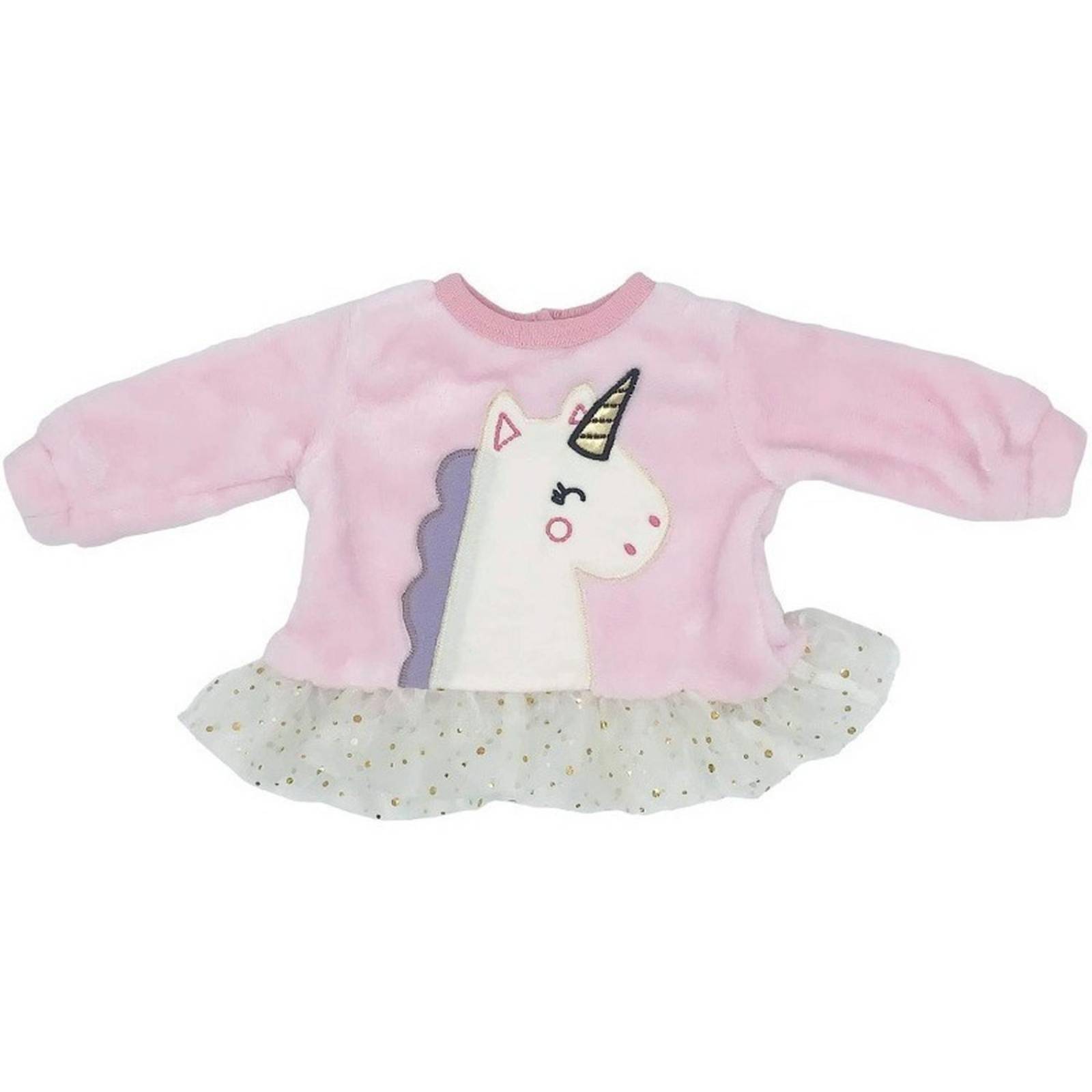 Conjunto Sudadera Con Bordado Unicornio 