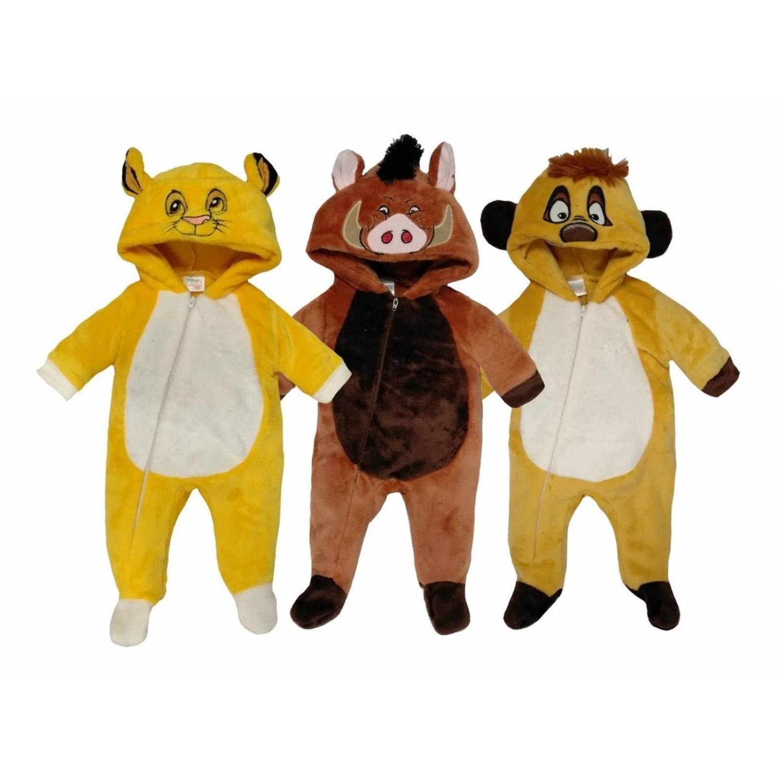 Kit 3 Mamelucos Disney Timon, Pumba, Simba A Precio De 2 