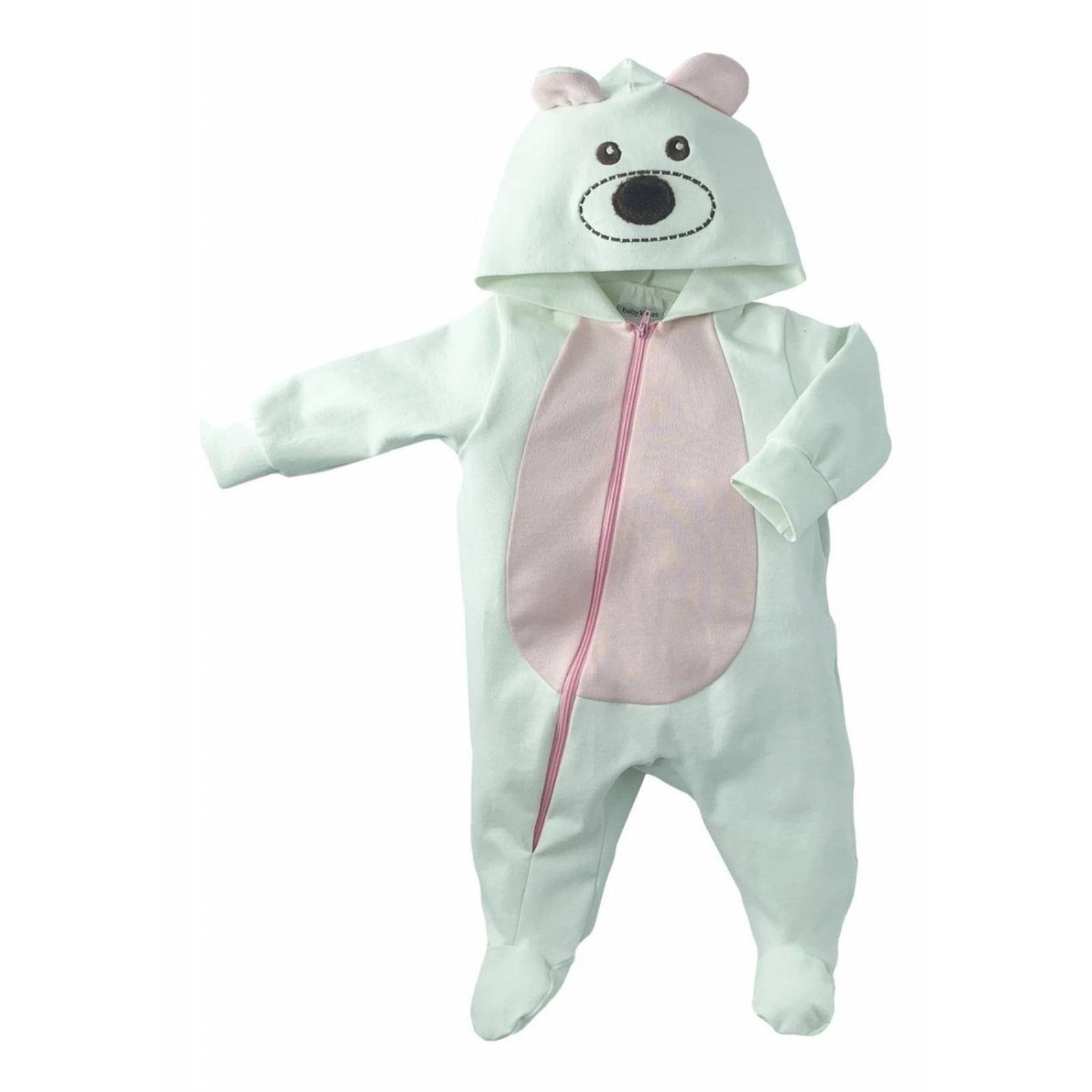 Kit 2 Mamelucos Baby Kisses En Algodón Osita, Gata 