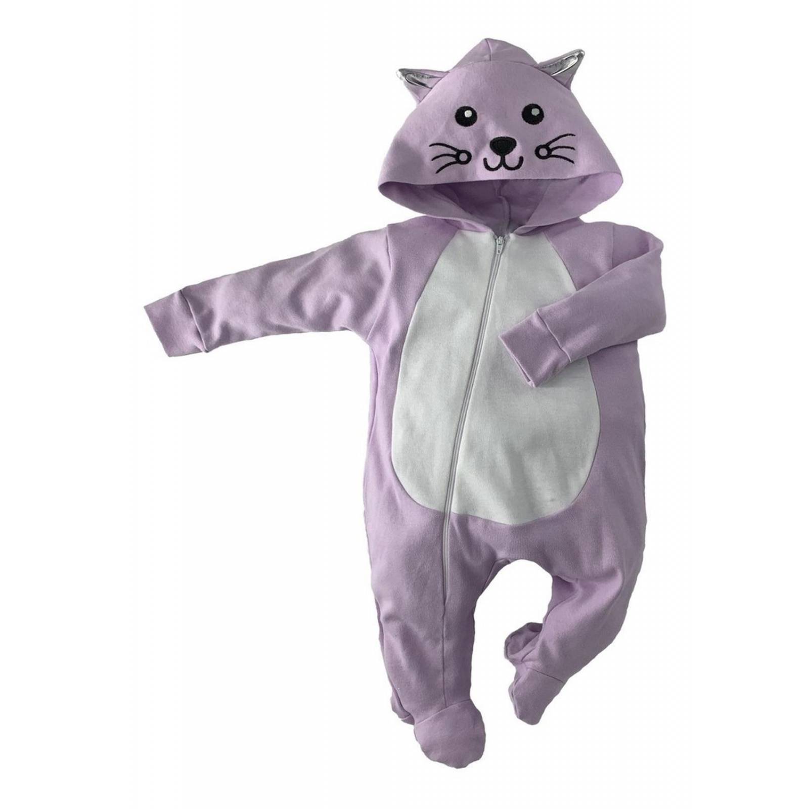 Kit 2 Mamelucos Baby Kisses En Algodón Osita, Gata 