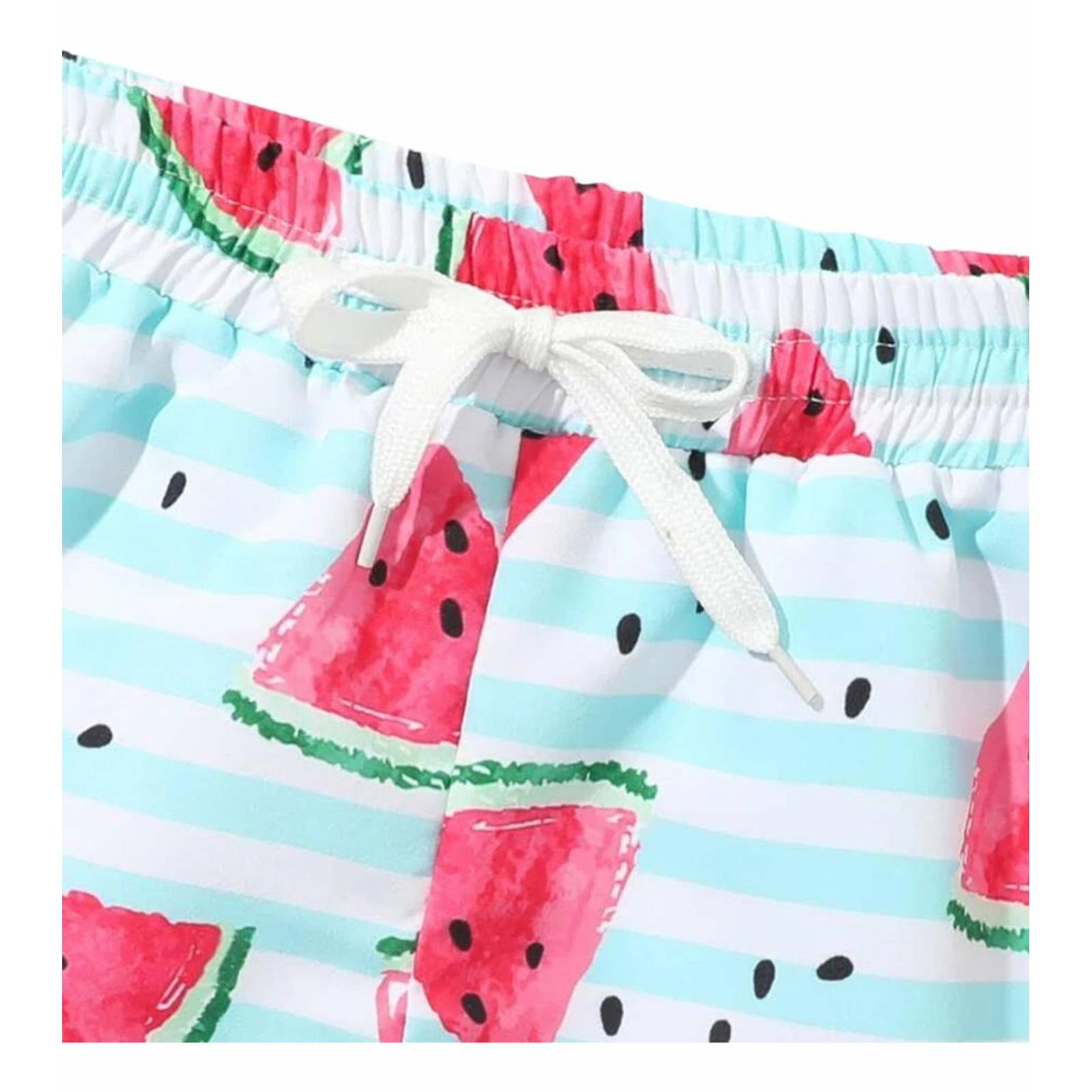 Traje De Baño Para Bebe Niño Estilo Short Boxer Sandia 