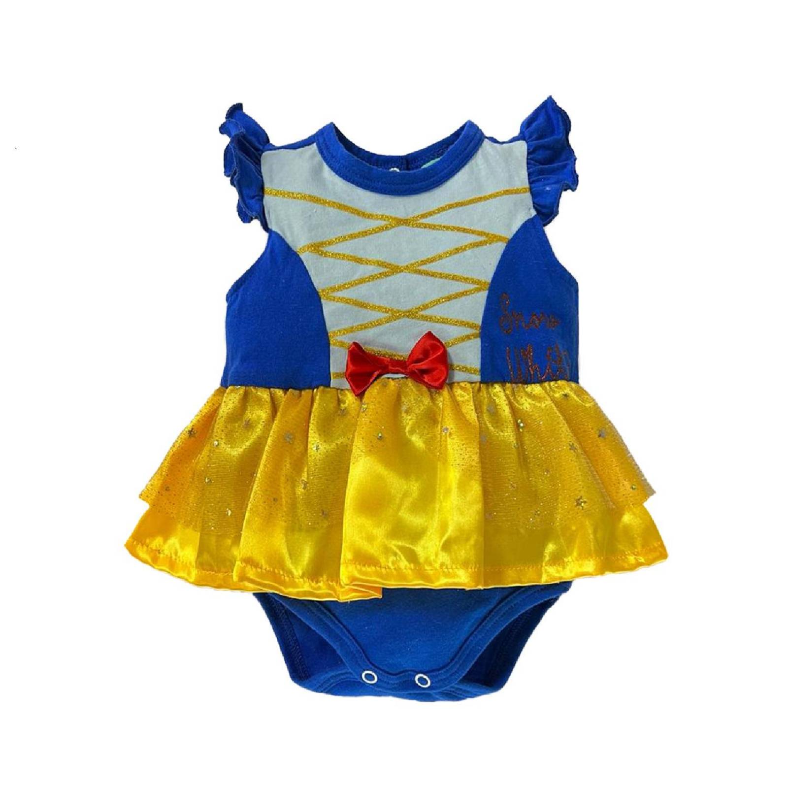 Pañalero estampado con tutu Disney Princess Blanca Nieves .