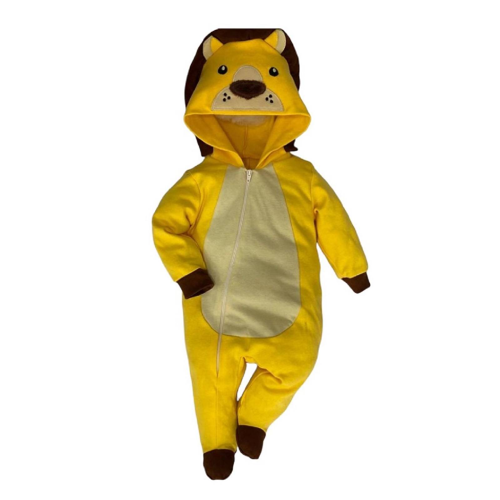 Kit 3 Mamelucos Leon, Panda, Cebra 