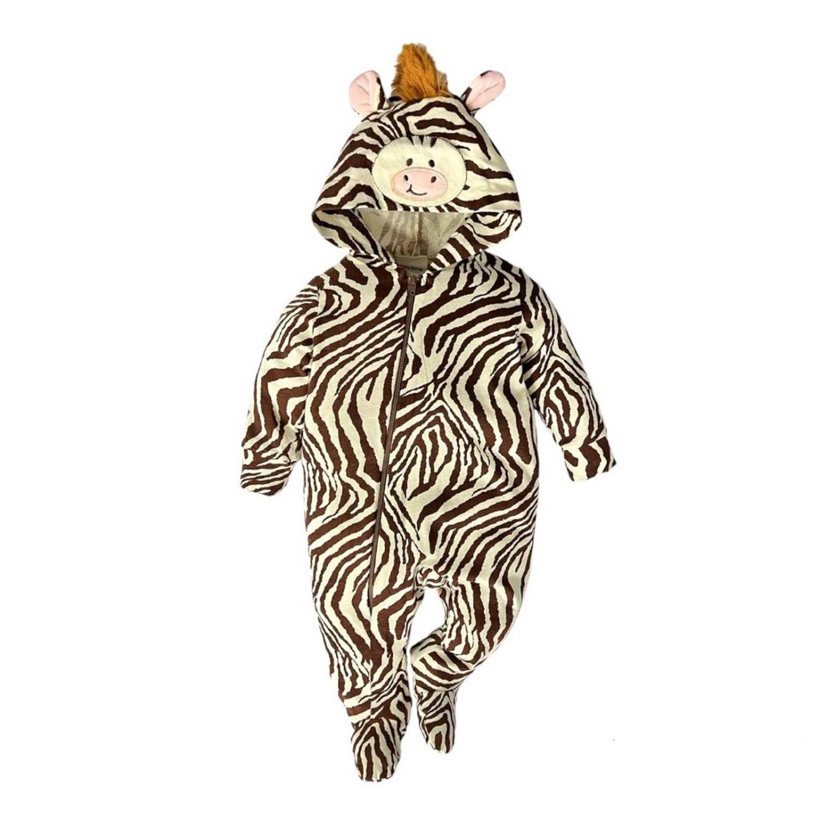 Kit 3 Mamelucos Leon, Panda, Cebra 