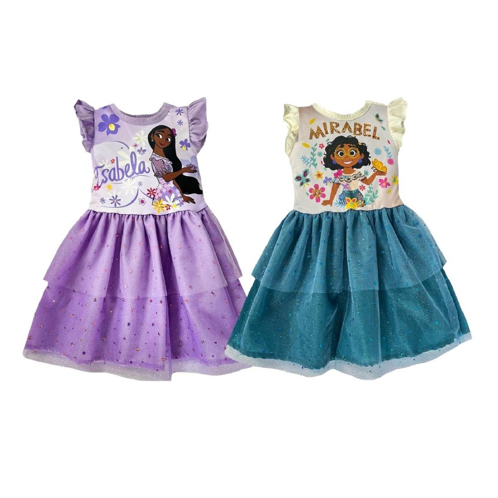 Kit 2 Vestidos Encanto Isabela, Mirabel 