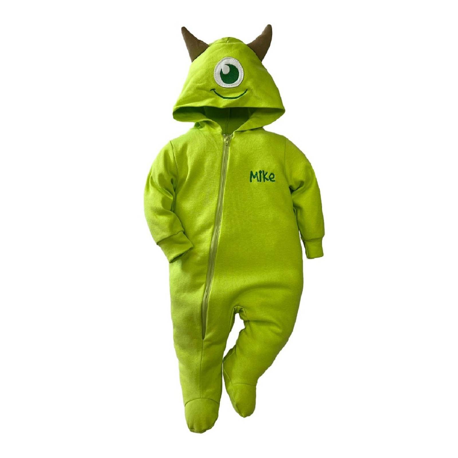 Kit 3 Mamelucos Algodón Disney Stitch, Mike, Eeyore 