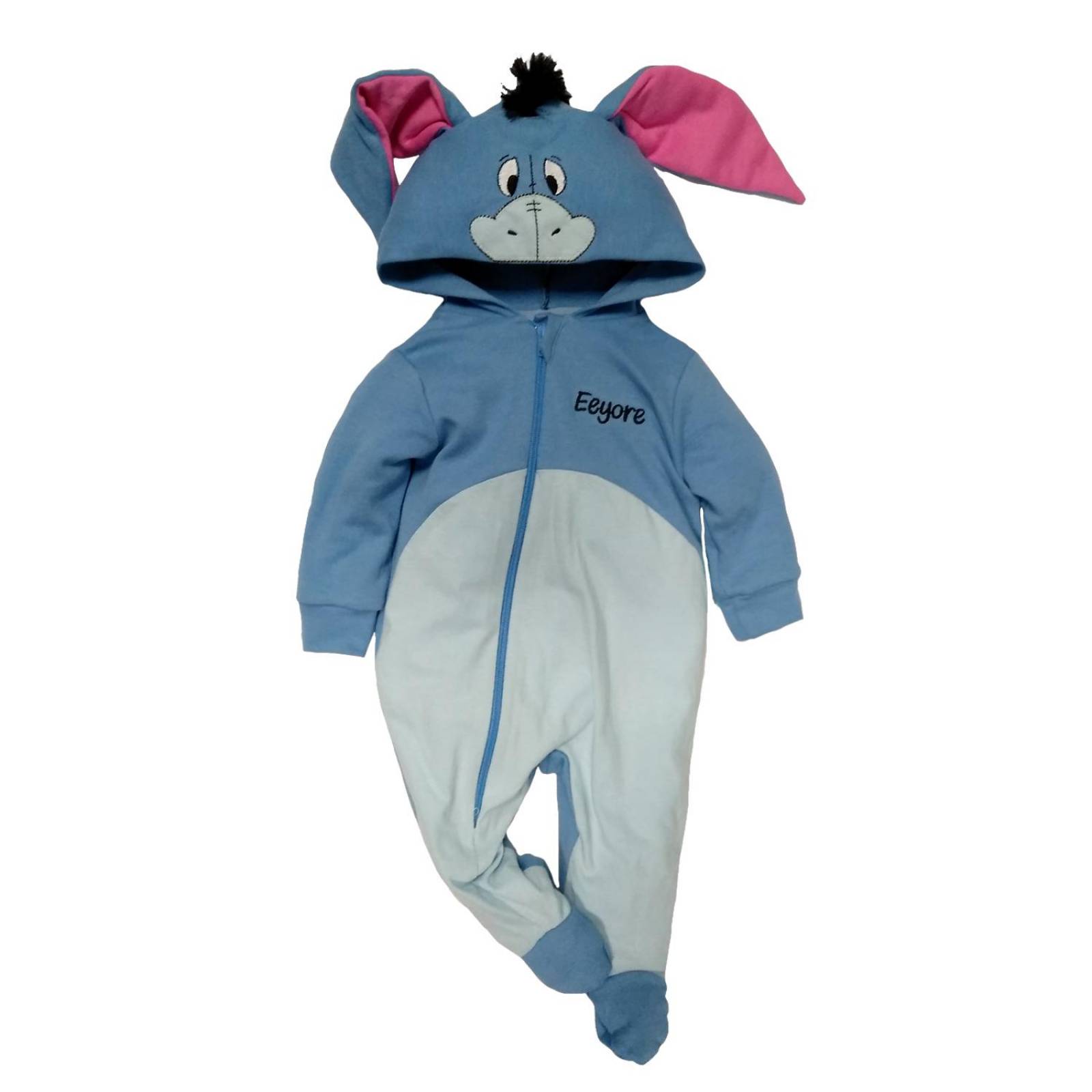 Kit 3 Mamelucos Algodón Disney Stitch, Mike, Eeyore 