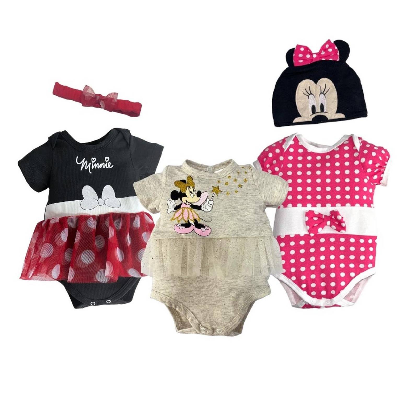 Kit 3 Pañaleros Disney Minnie 