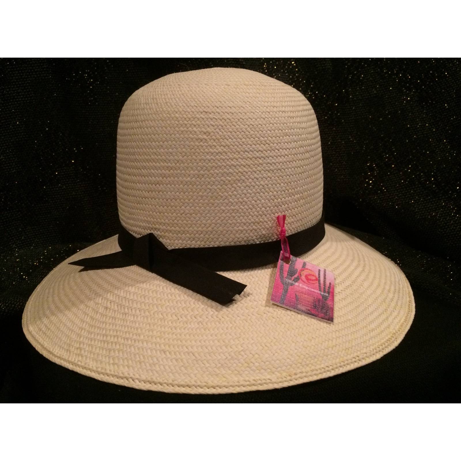 Sombrero Jipijapa Hecho A Mano Por Familias Mayas Modelo Dama
