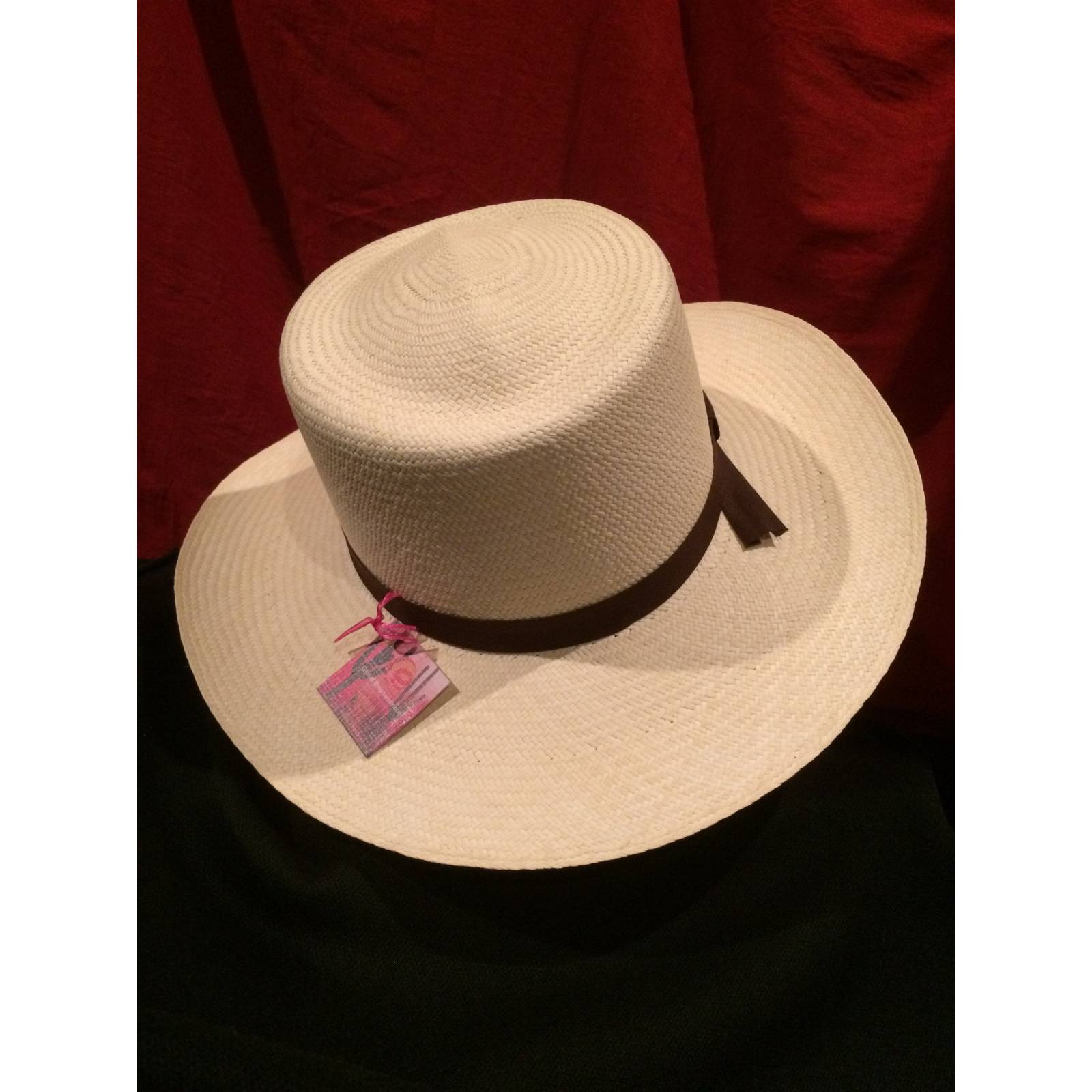 Sombrero Jipijapa Hecho A Mano Por Familias Mayas Modelo Cubano