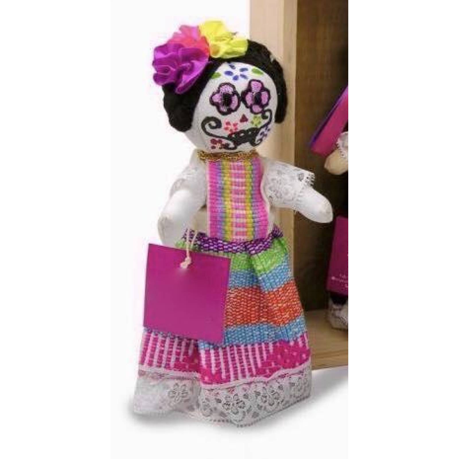 Muñeca Artesanal De Tela " Catrina"