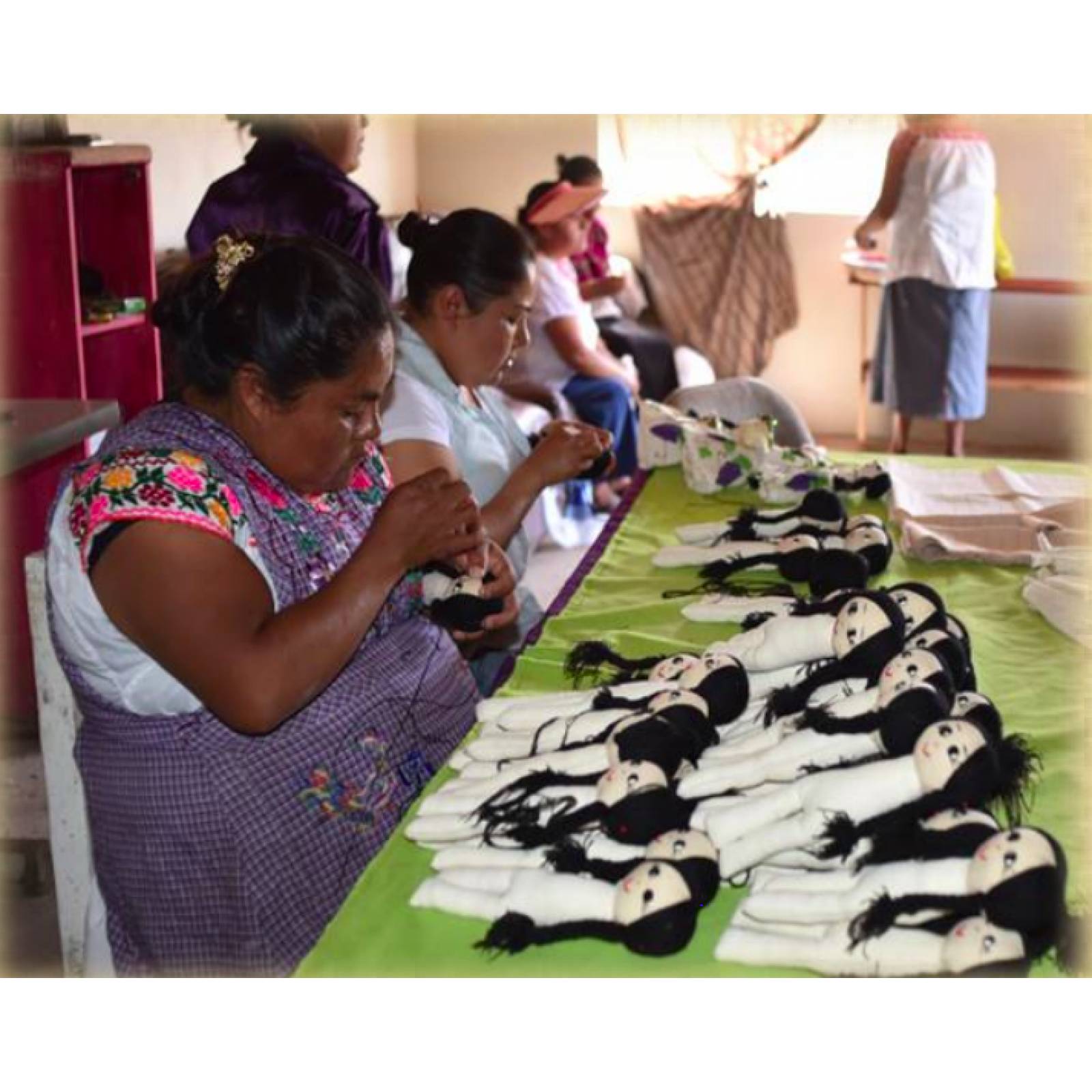Muñeca Artesanal De Tela " Catrina"
