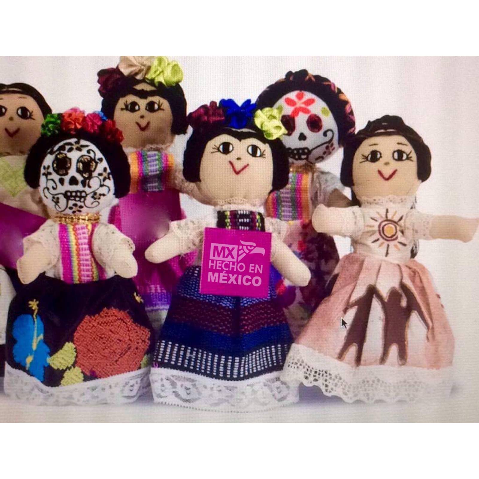 Muñeca Artesanal De Tela " Arte Rupestre"