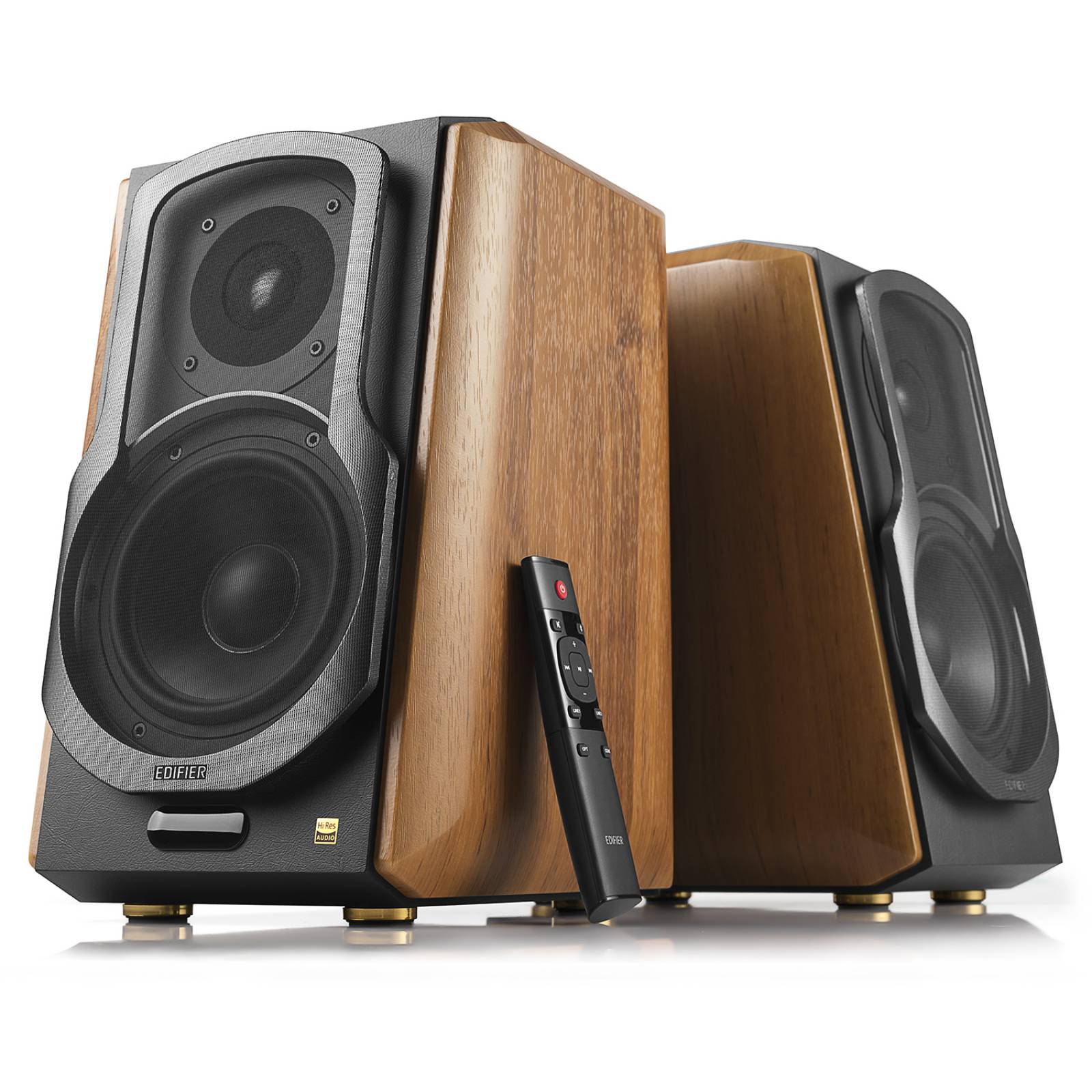 Bocinas Hi-Fi Edifier S1000MKII Con Bluetooth Color Café