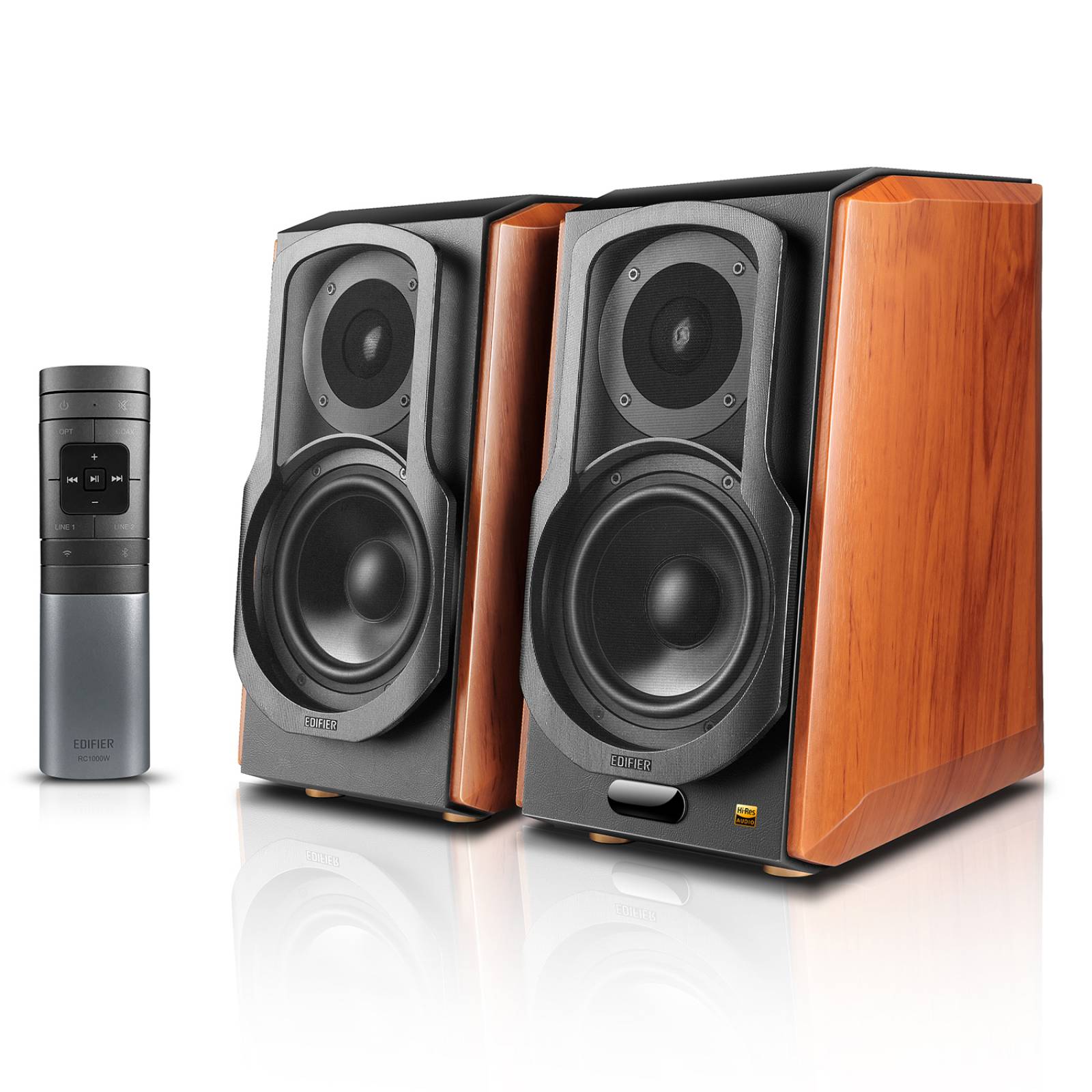 Bocinas Bluetooth Hi-Fi Edifier S1000W color Café