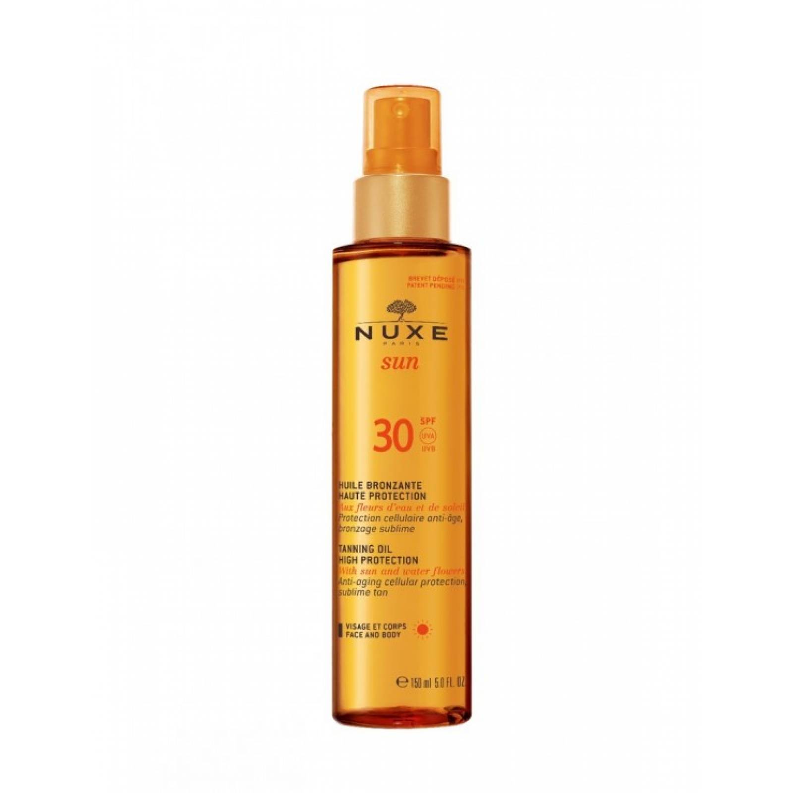 Nuxe Sun Aceite Cuerpo SPF30 150ML