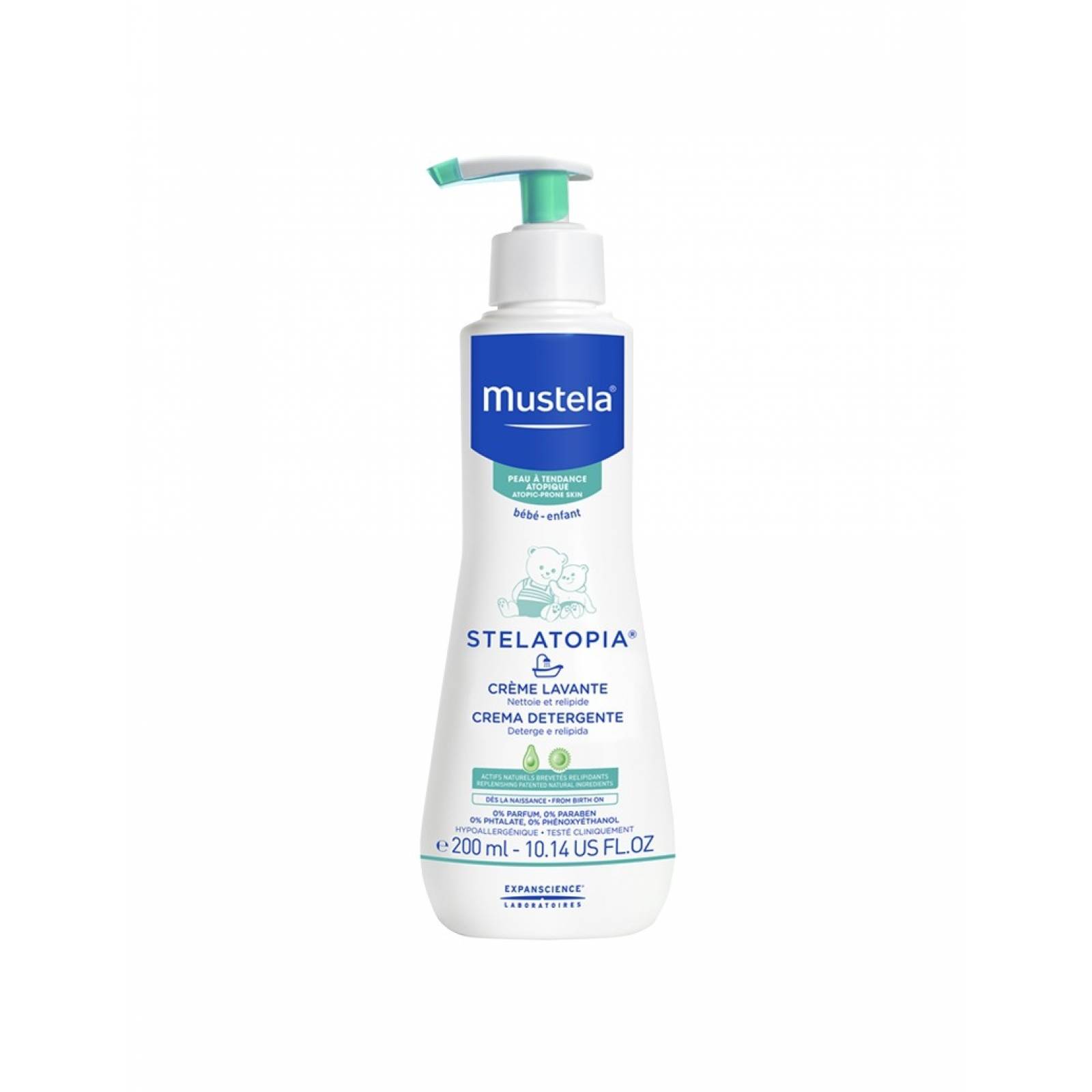 Mustela Crema lavante Stelatopia Piel con tendencia Atópica 200ML