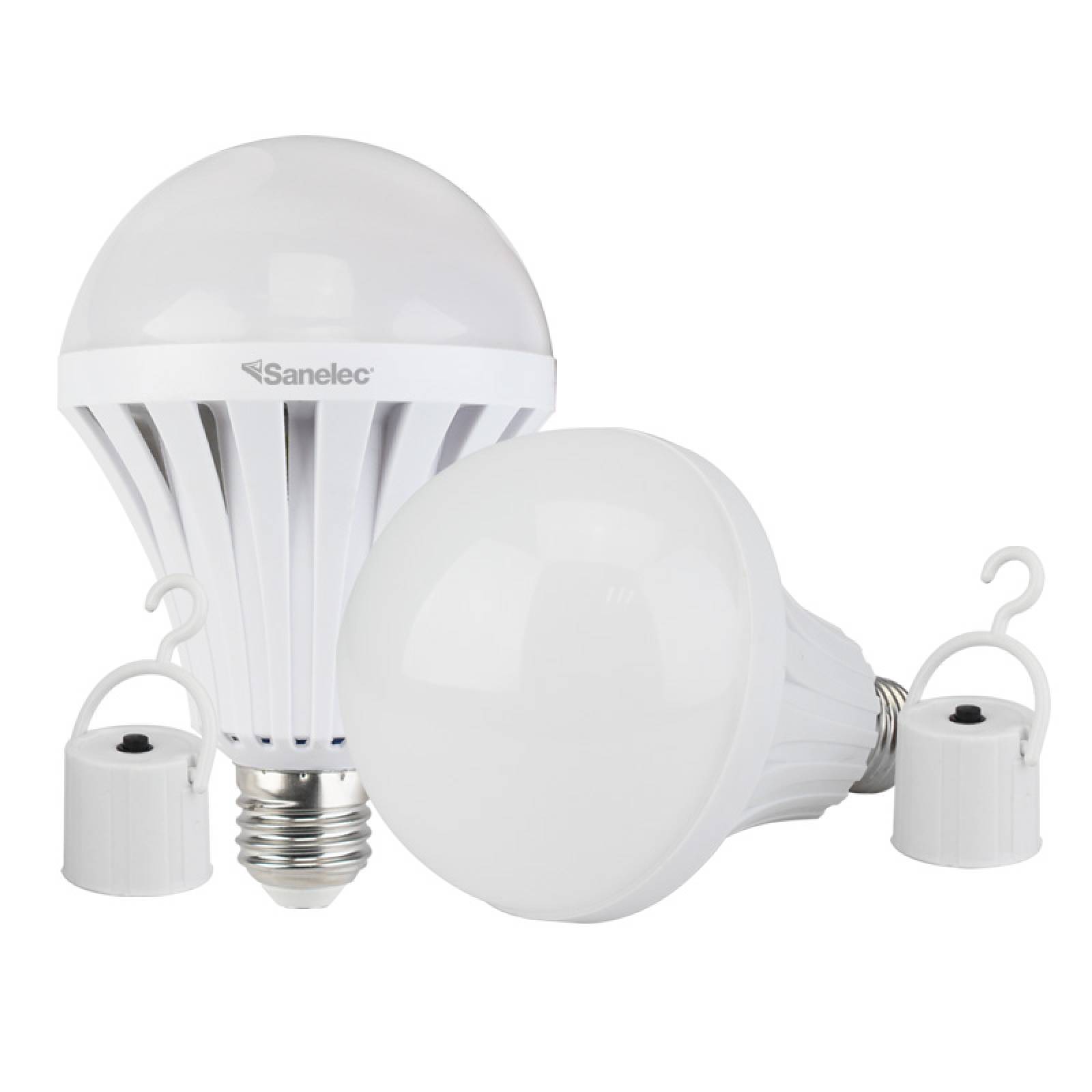 Dos Focos Led 9W Emergencia Sanelec Mod. 1400