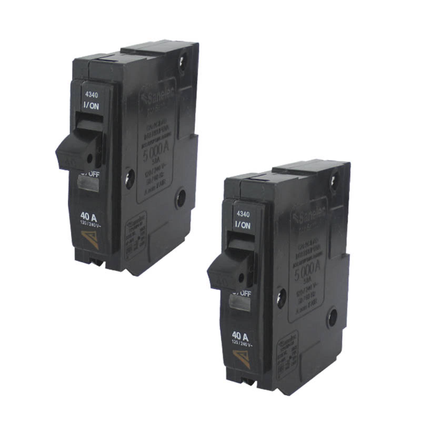 Juego de 2 Pastillas termomagnéticas 40 A Sanelec 4340