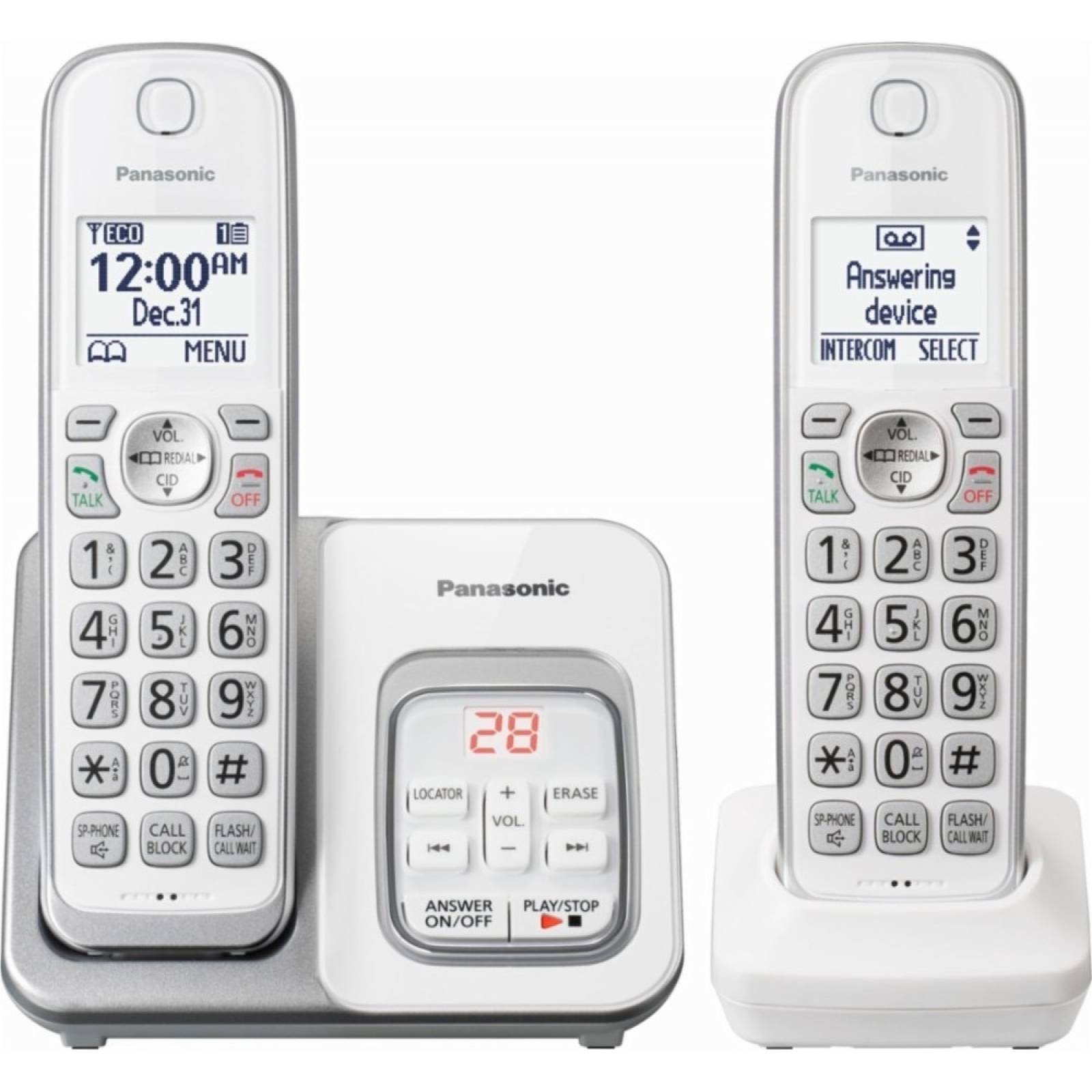 Telefono Inalambrico Panasonic Kx-tgd532w Doble Contestador -Reacondicionado-