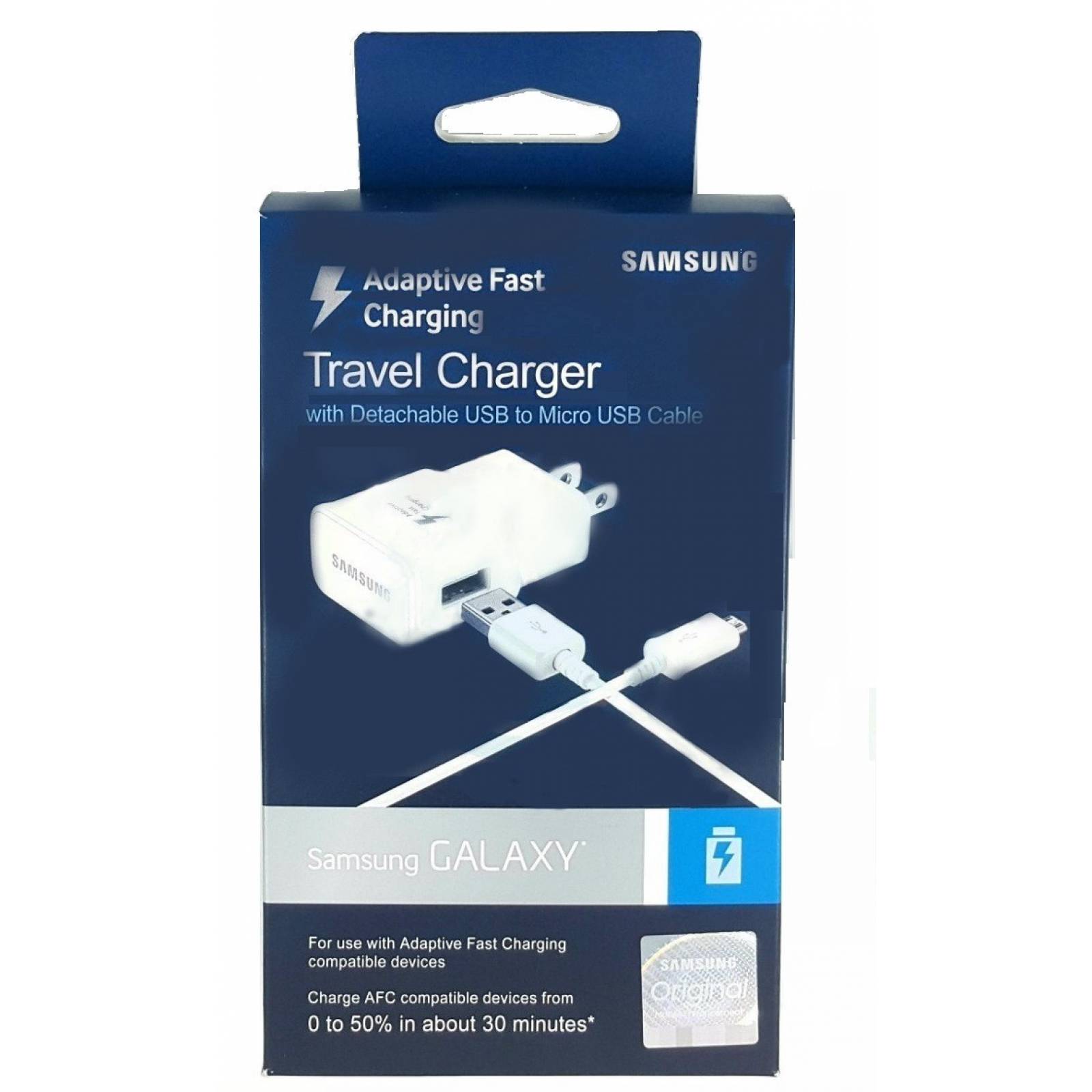 Cargador Samsung Fast Charge Micro Usb Original Retail