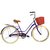 Bicicleta Rodada 26 Kingstone Vintage Para Dama Morado
