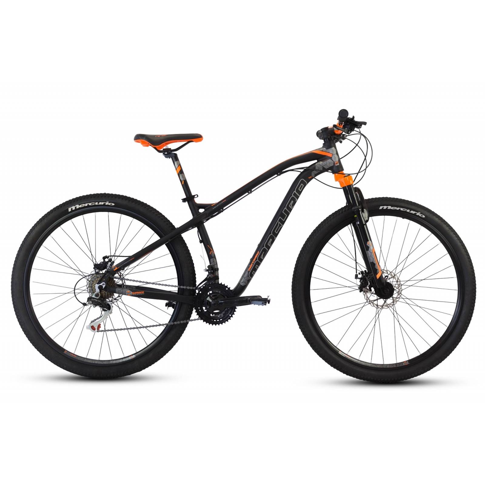 Bicicleta Mercurio Ranger Pro Rodada 29 Freno de Disco 21 Vel Negro