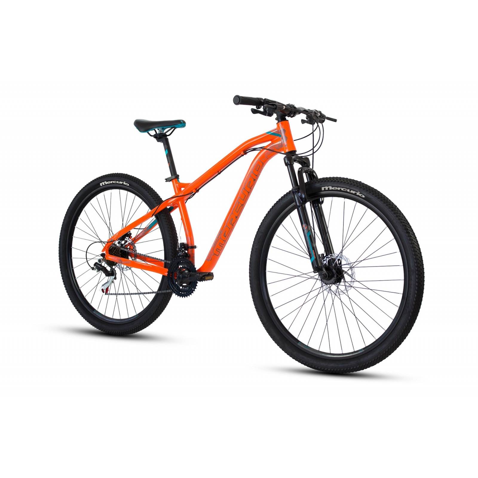 Bicicleta Mercurio Ranger Pro Rodada 29 Freno de Disco 21 Vel Naranja