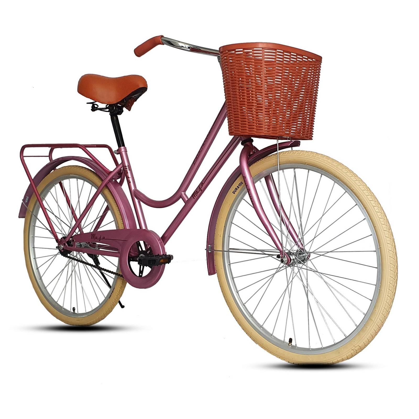 Bicicleta Black Panther Maja Vintage Rodada 24 Color Rosa
