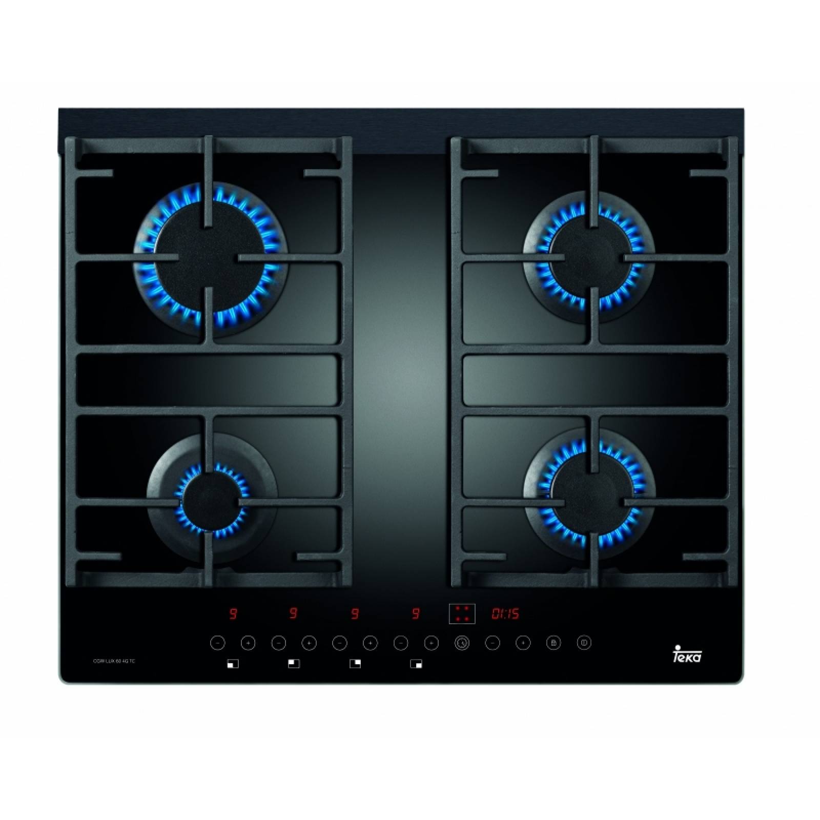 PARRILLA TEKA GAS CGW LUX 60 4G AI AL TC EMPOTRE VITROCERAMICA