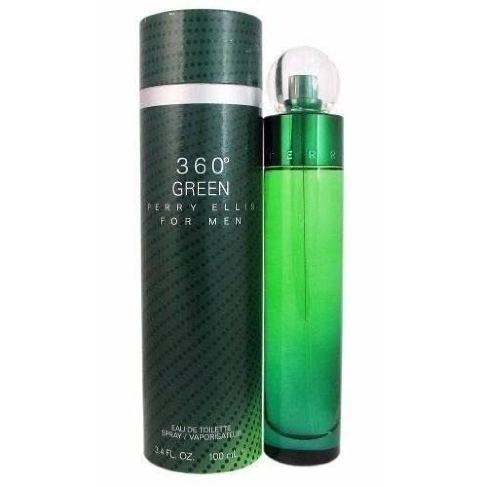 360 Green Caballero Perry Ellis 100 Ml Edt Spray - Original