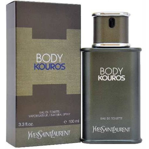 Body Kouros Caballero 100 Ml Yves Saint Lauren Ysl Edt Spray