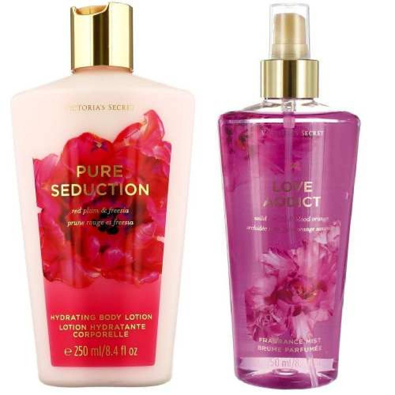 Duo Pure Seduction Crema + Love Addict Mist 250 Ml Victoria Secret
