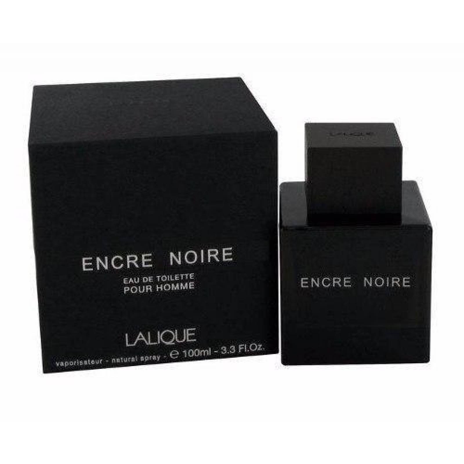 Encre Noire Caballero Lalique 100 Ml Edt Spray - Original