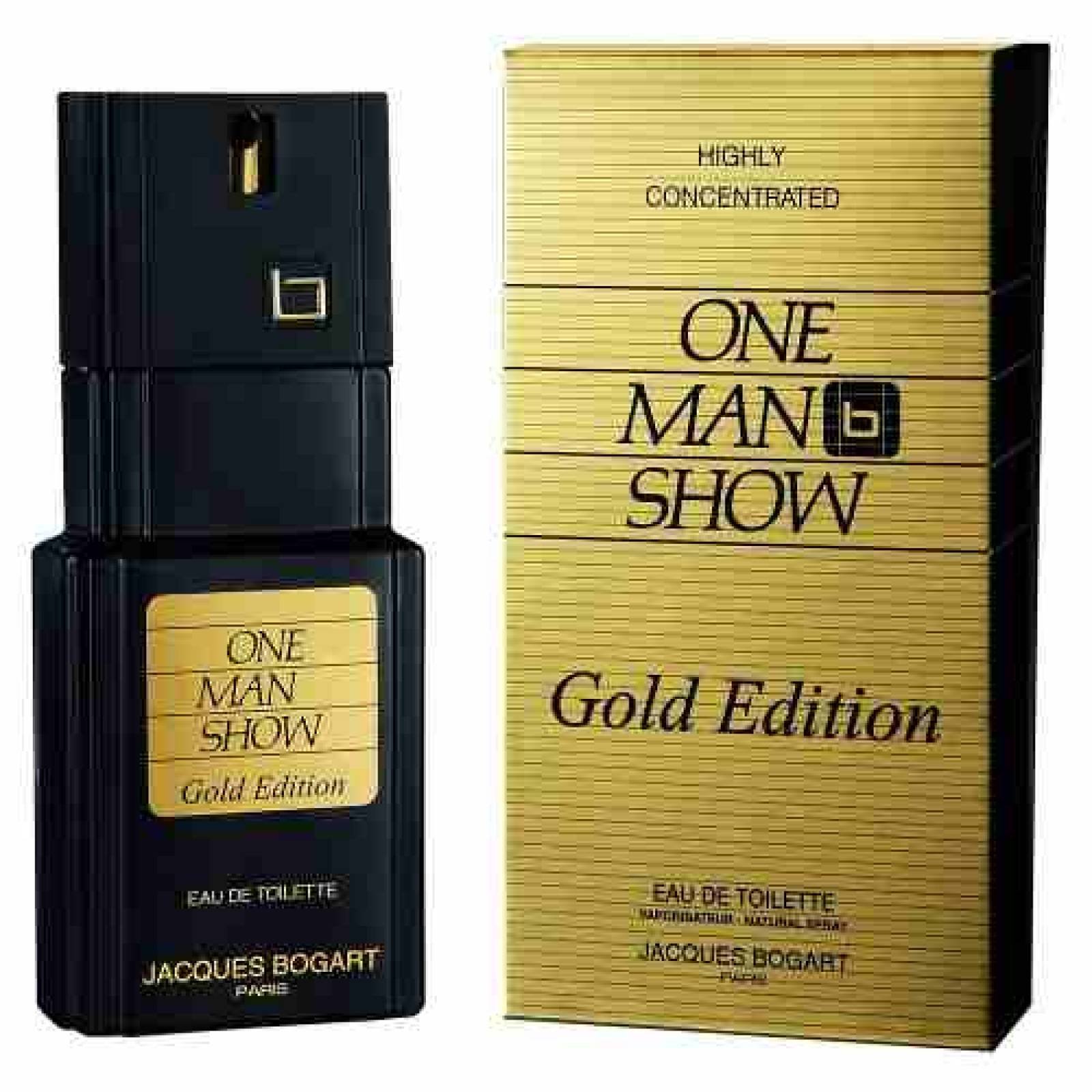 One Man Show Gold Edition Men 100 Ml Jacques Bogart Paris
